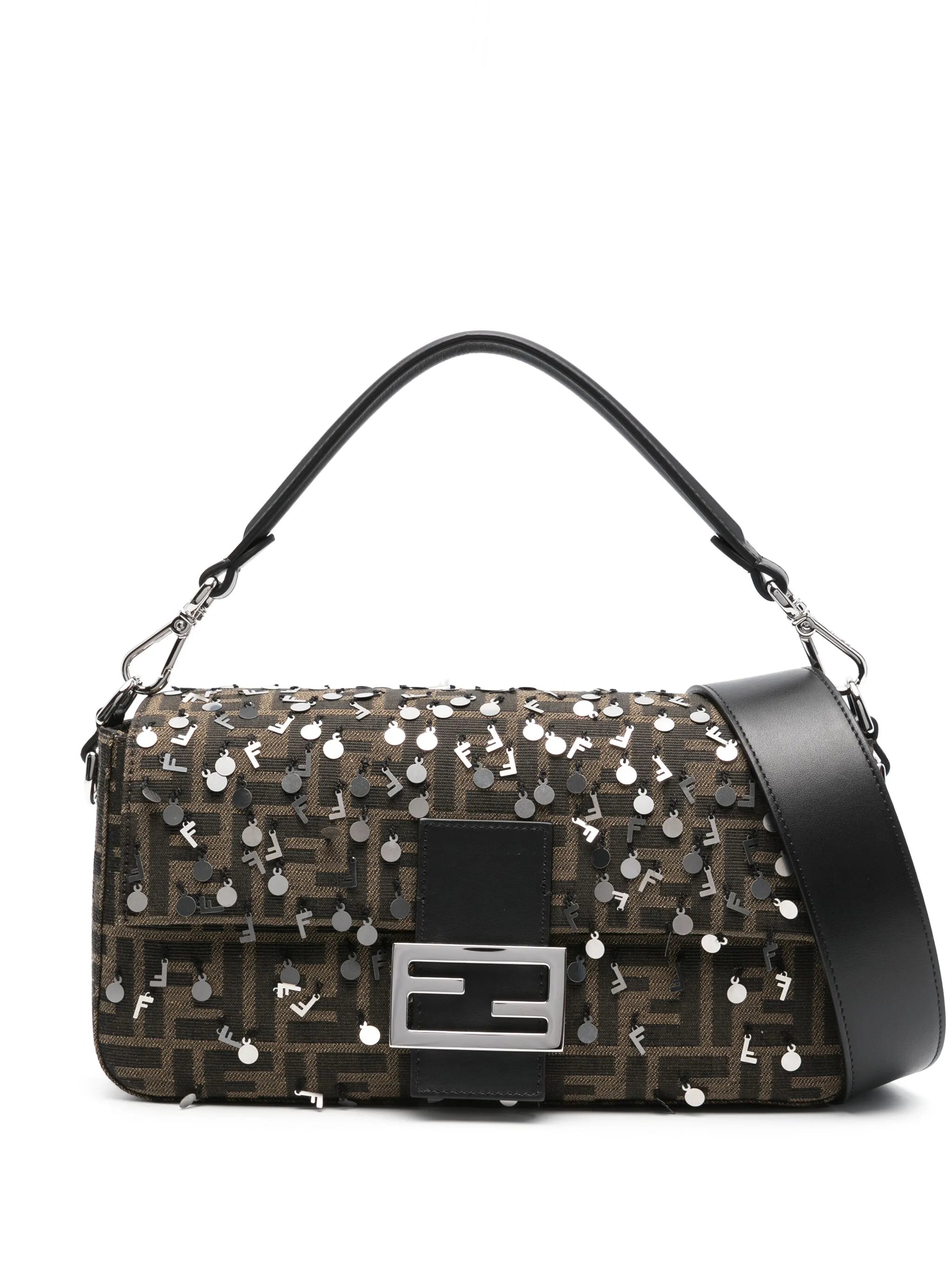 sequin-embellished tote bag