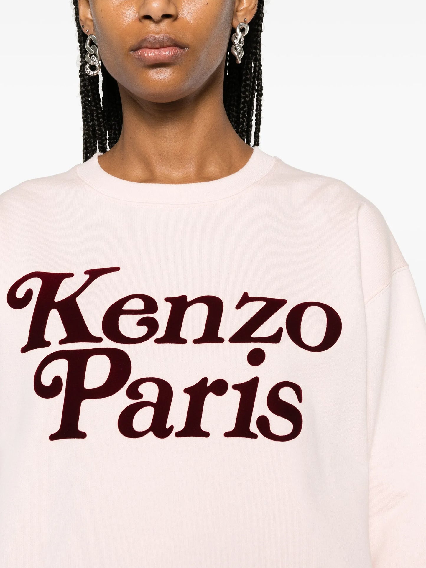 Verdy flocked-logo sweatshirt