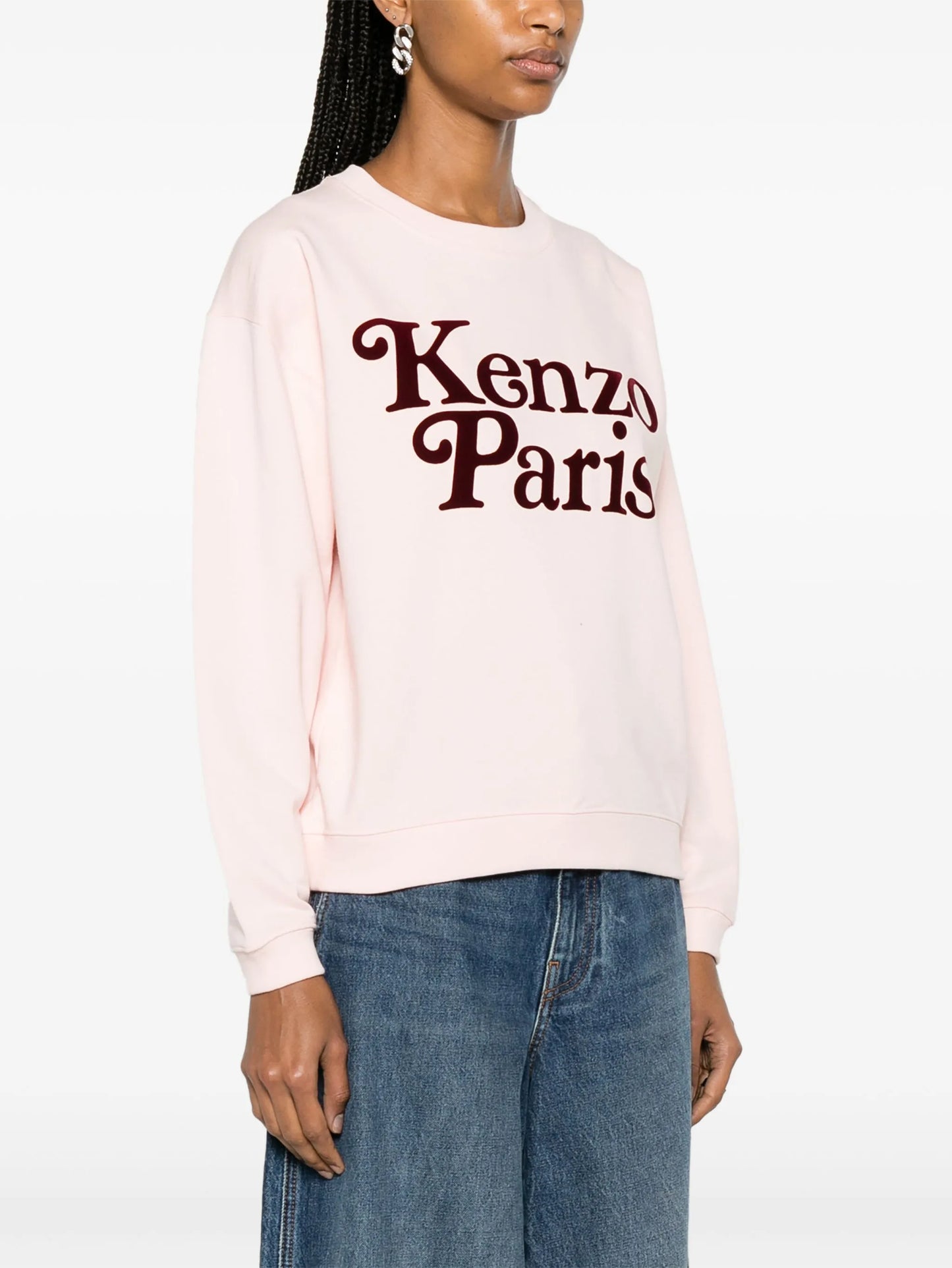 Verdy flocked-logo sweatshirt