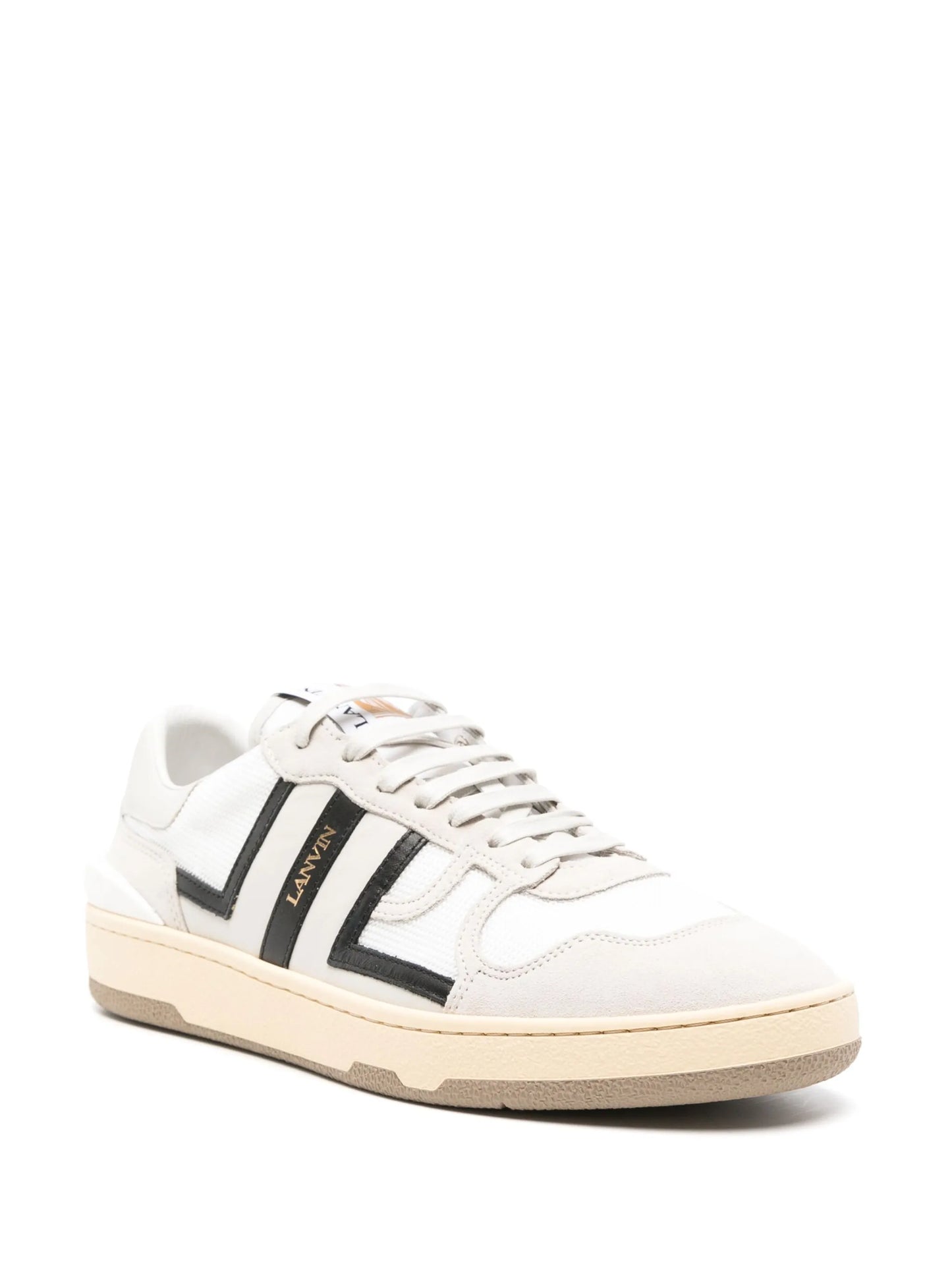 Clay panelled sneakers