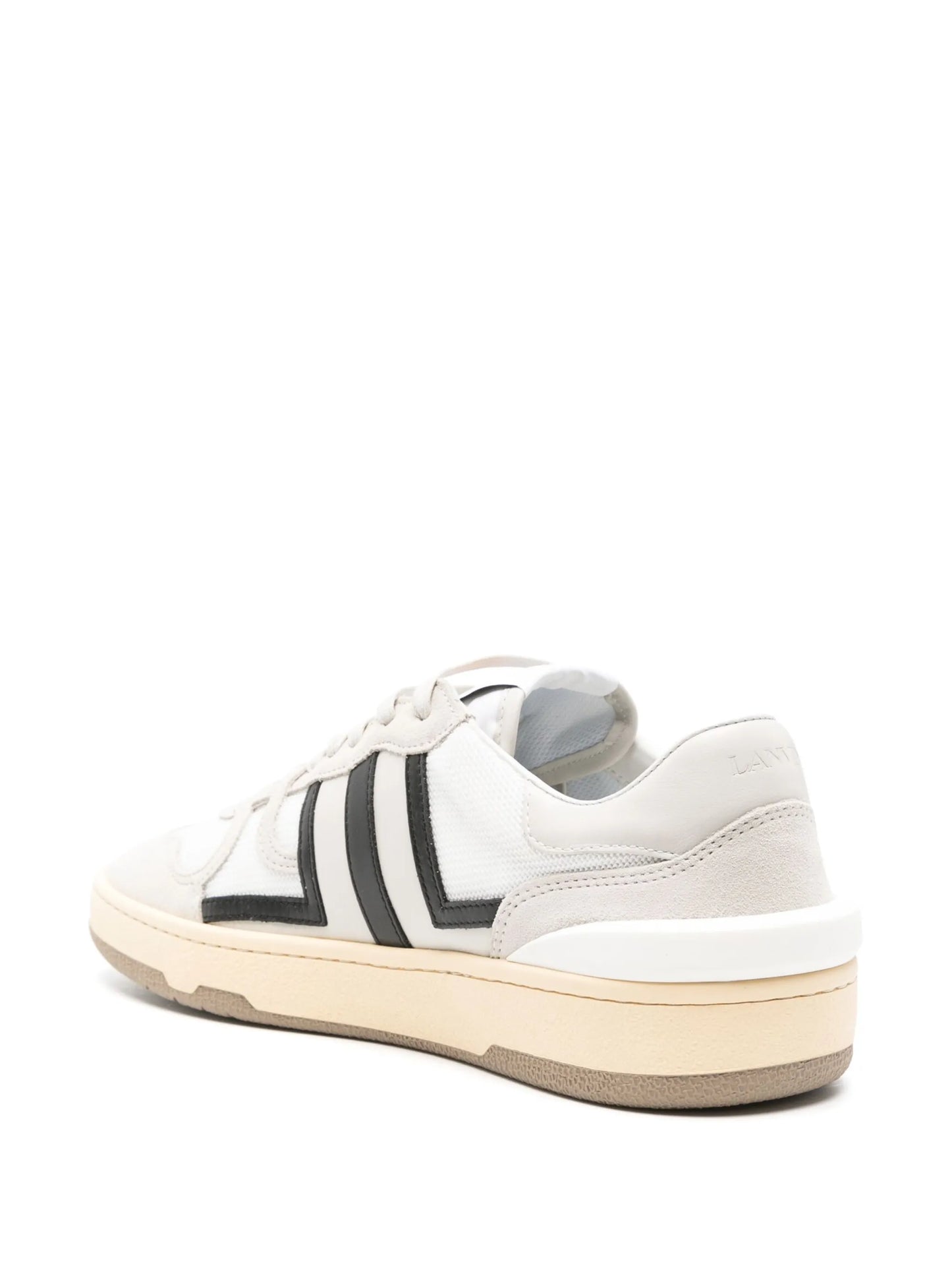 Clay panelled sneakers