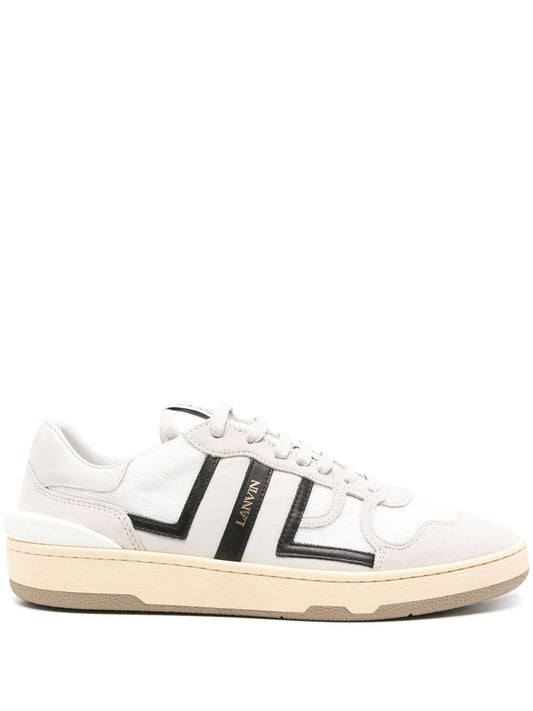 Clay panelled sneakers