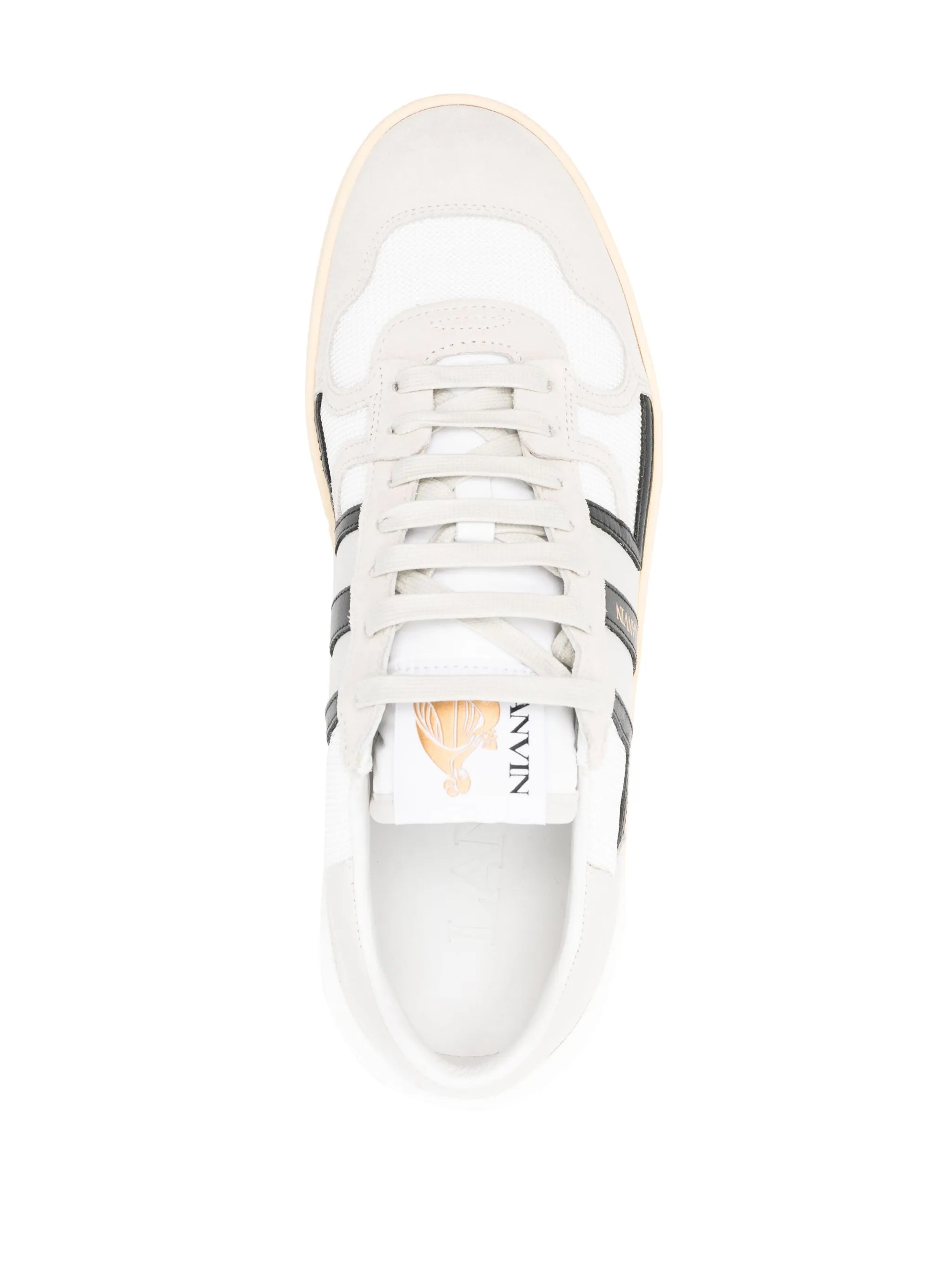 Clay panelled sneakers