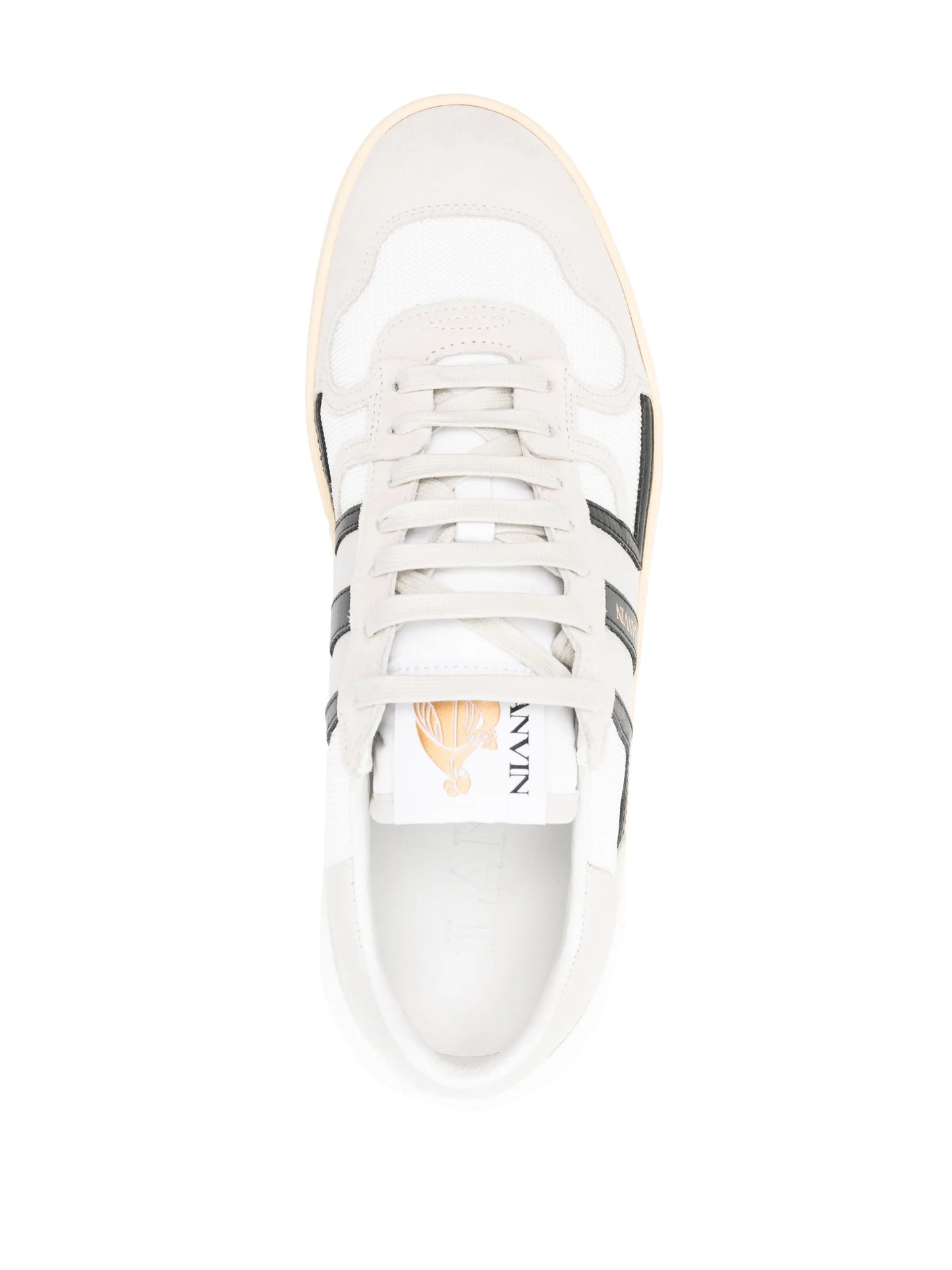Clay panelled sneakers
