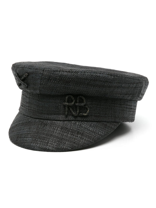 Straw baker boy hat