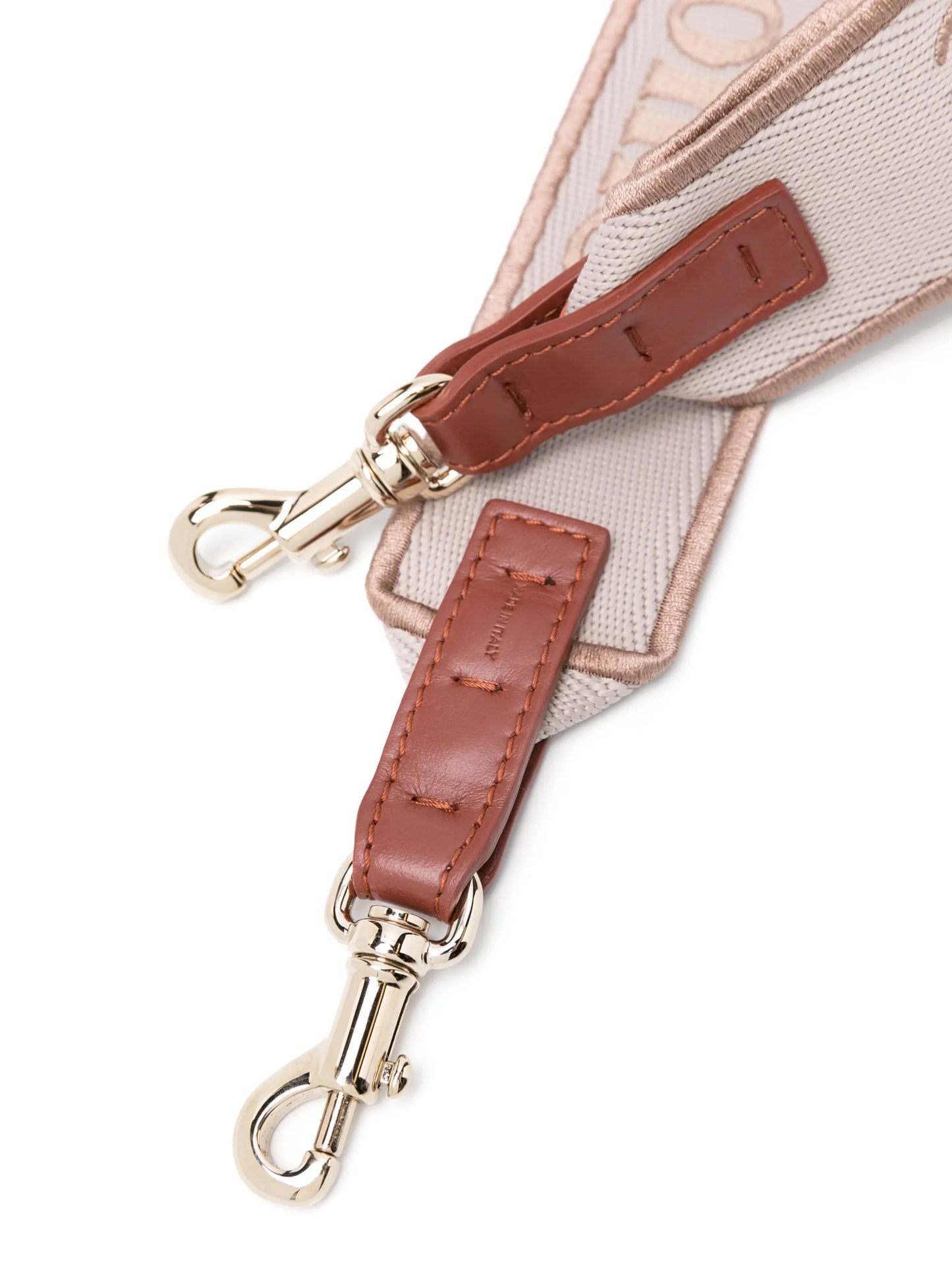 logo-jacquard shoulder strap