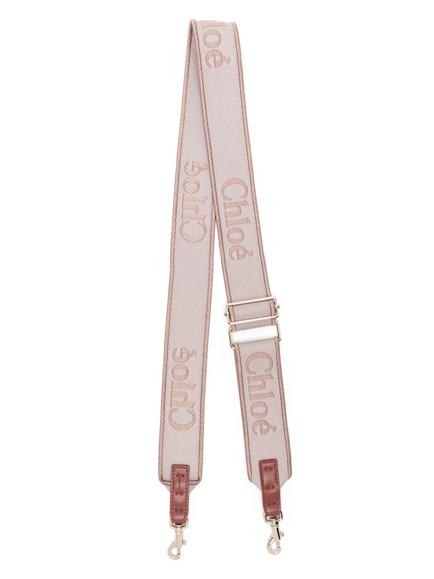 logo-jacquard shoulder strap