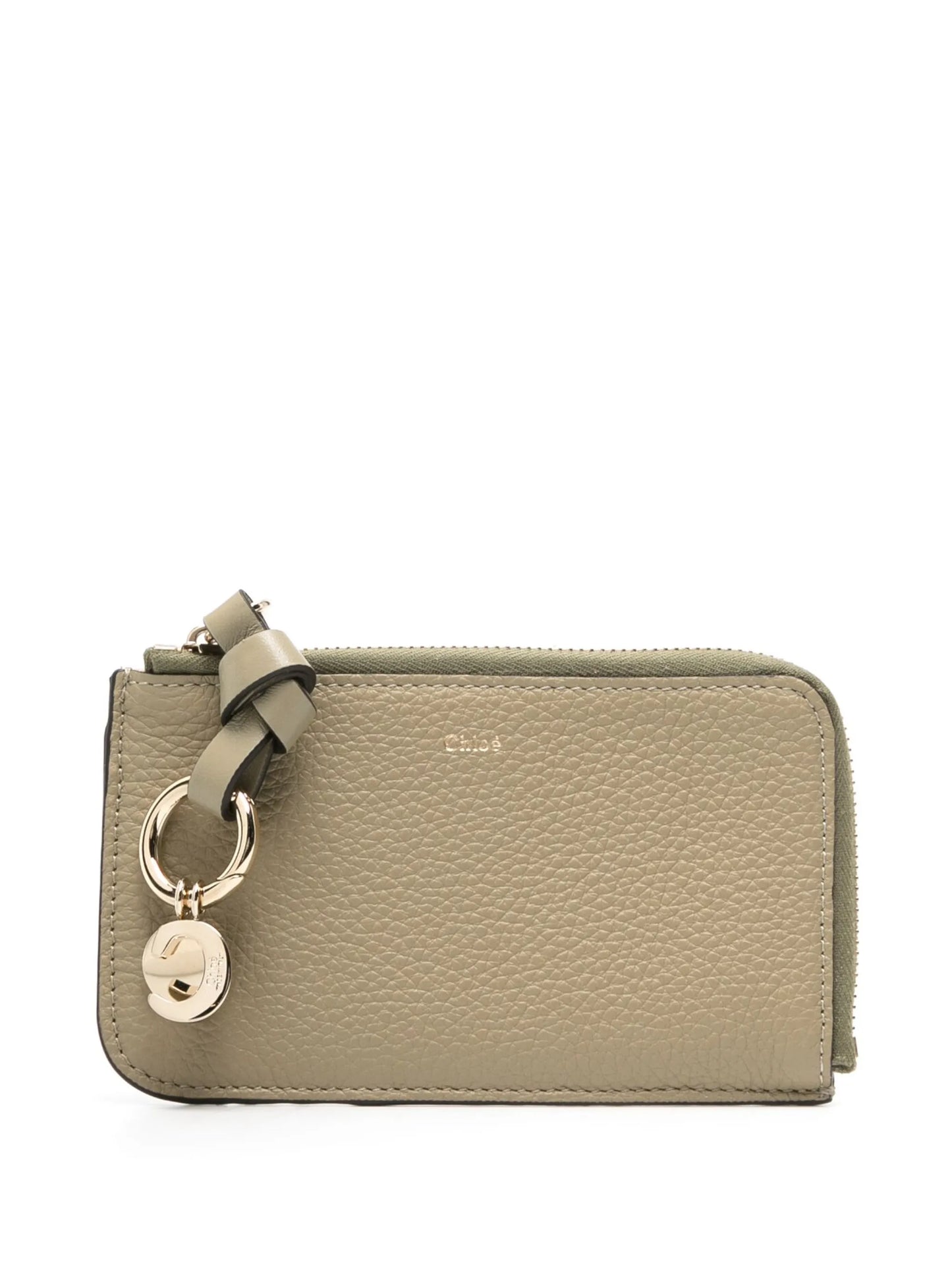 Alphabet leather purse