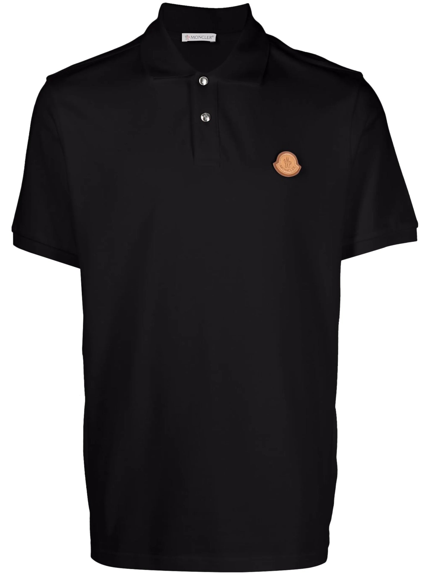logo-patch cotton polo shirt
