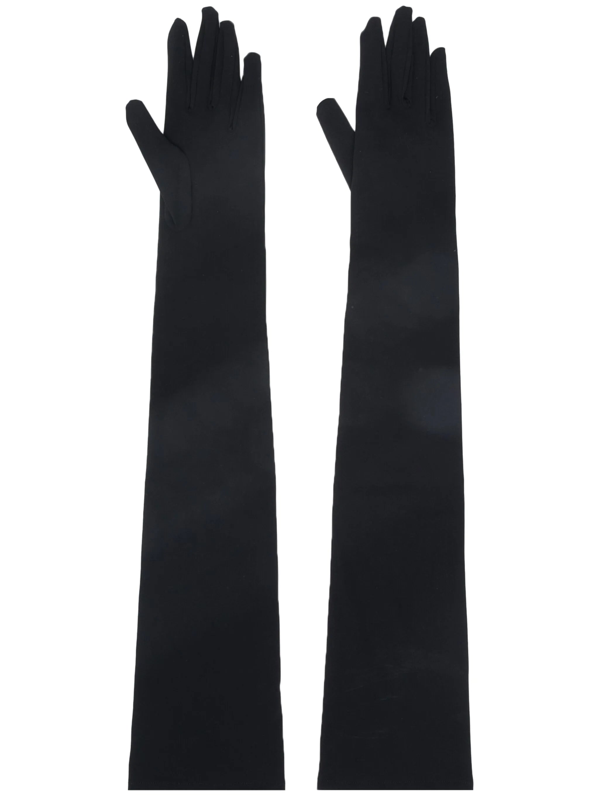 long stretch-jersey sleeves