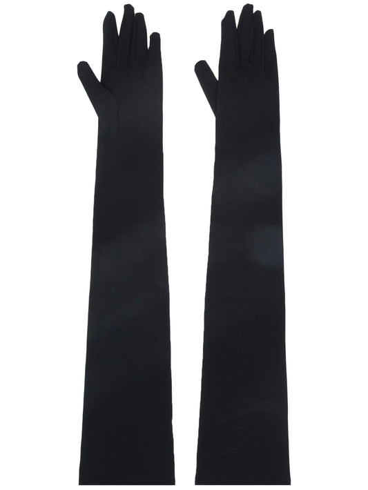 long stretch-jersey sleeves