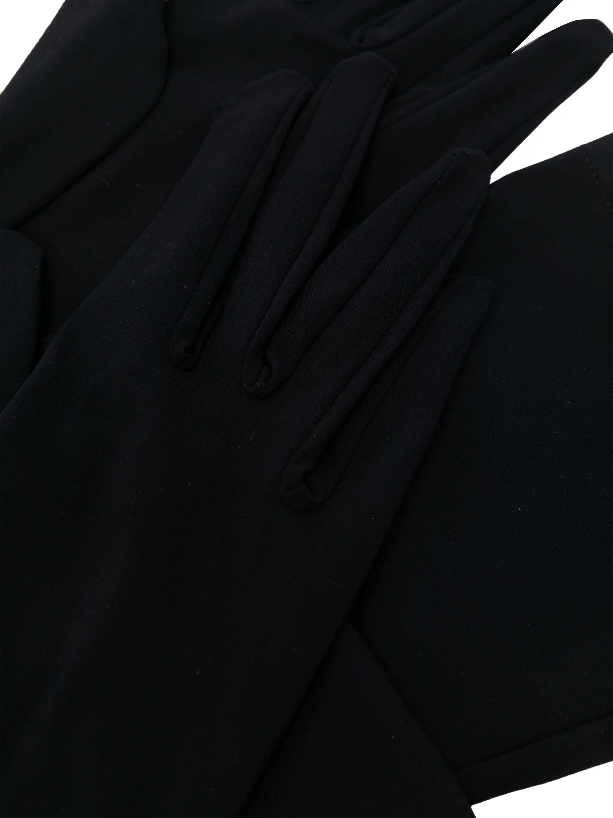 long stretch-jersey sleeves
