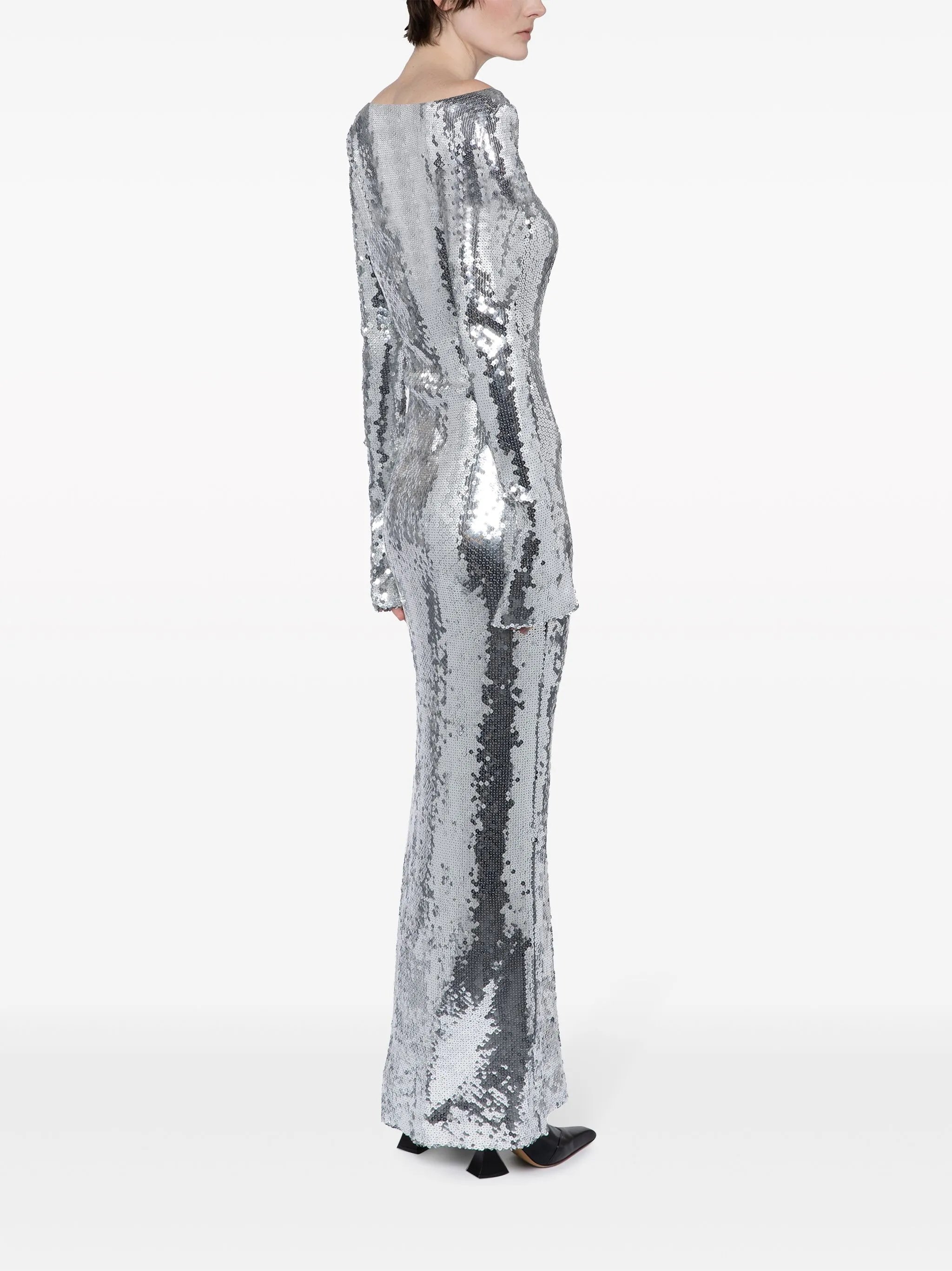 Solare sequin-embellished dress