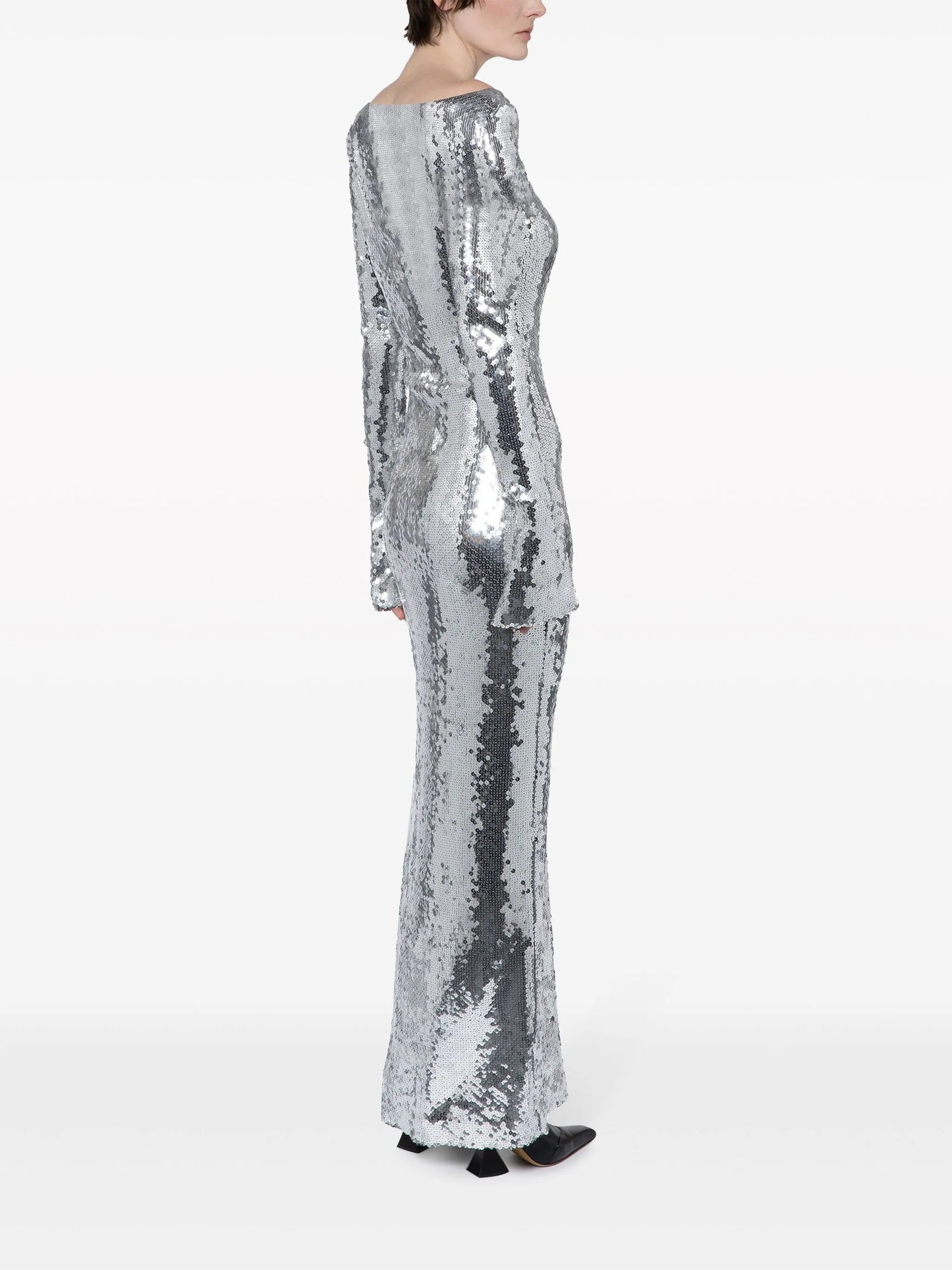 Solare sequin-embellished dress