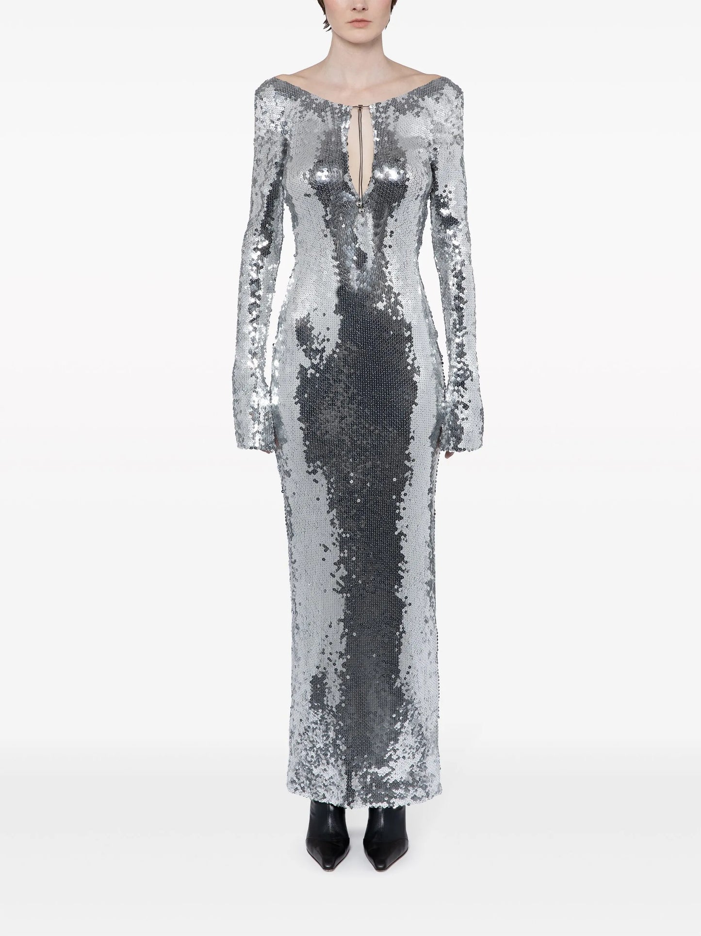 Solare sequin-embellished dress