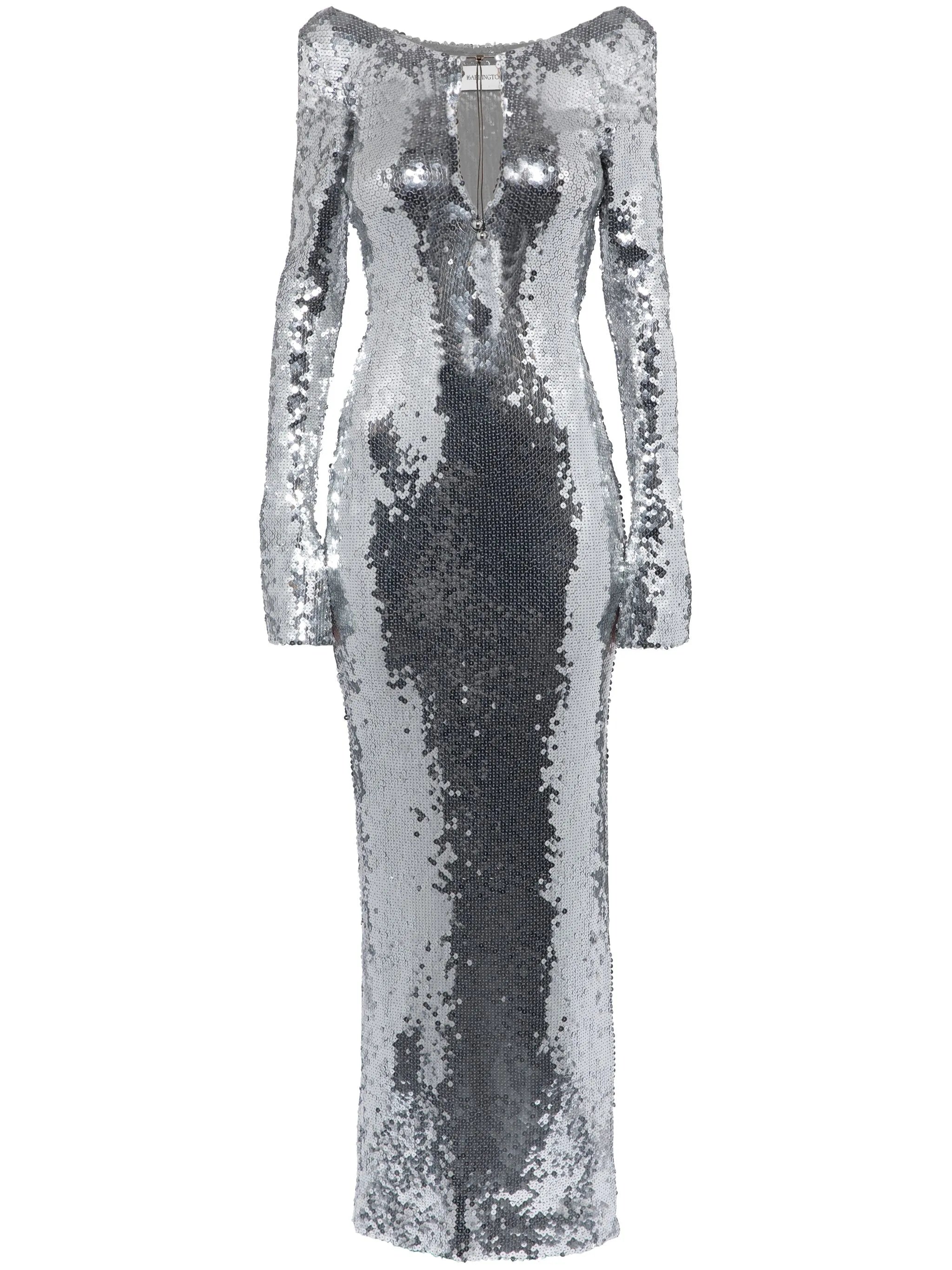 Solare sequin-embellished dress