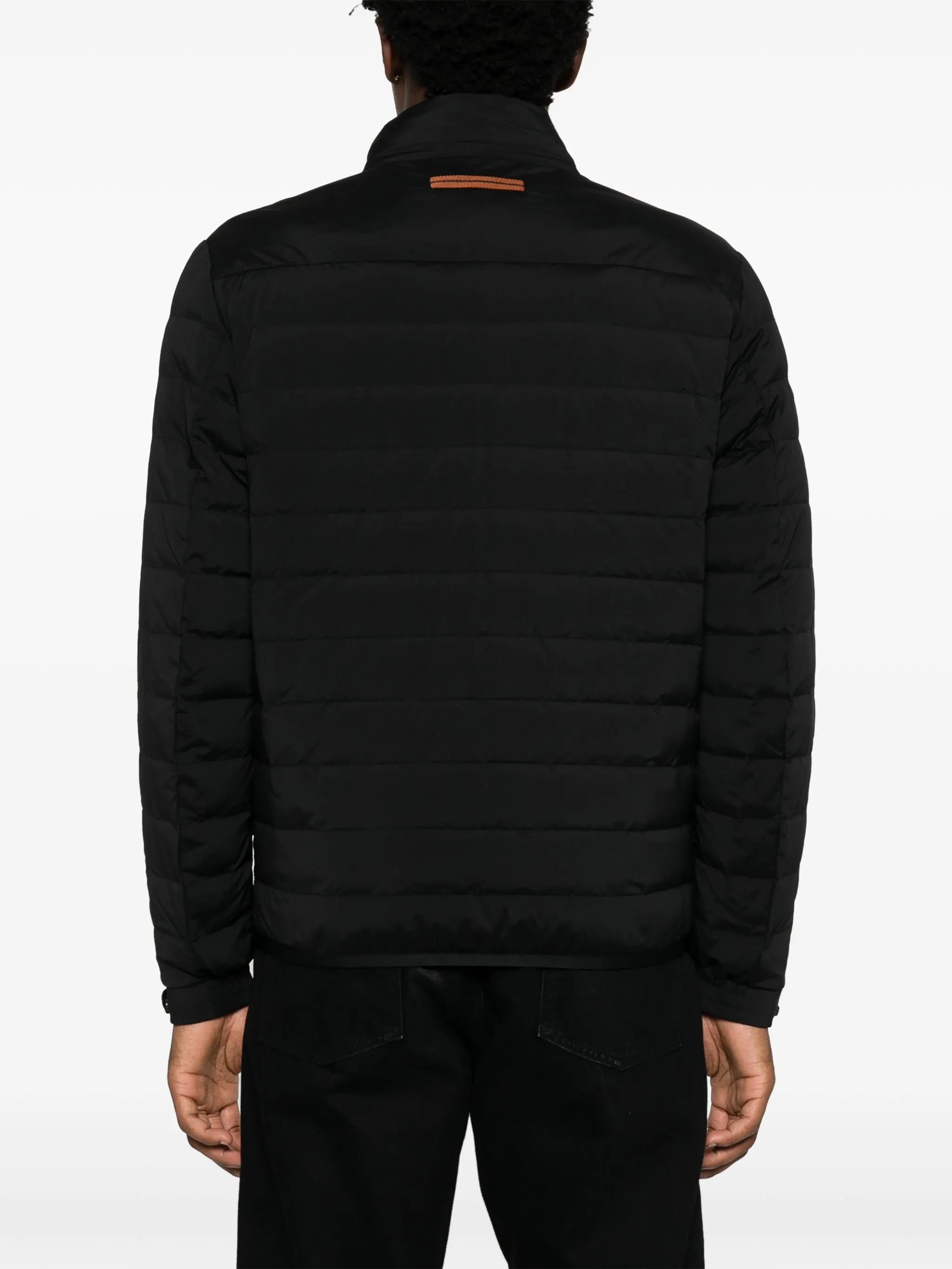 funnel-neck padded jacket