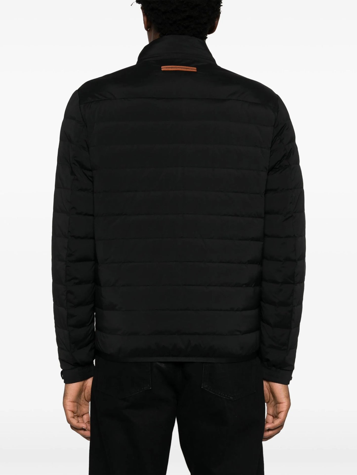 funnel-neck padded jacket