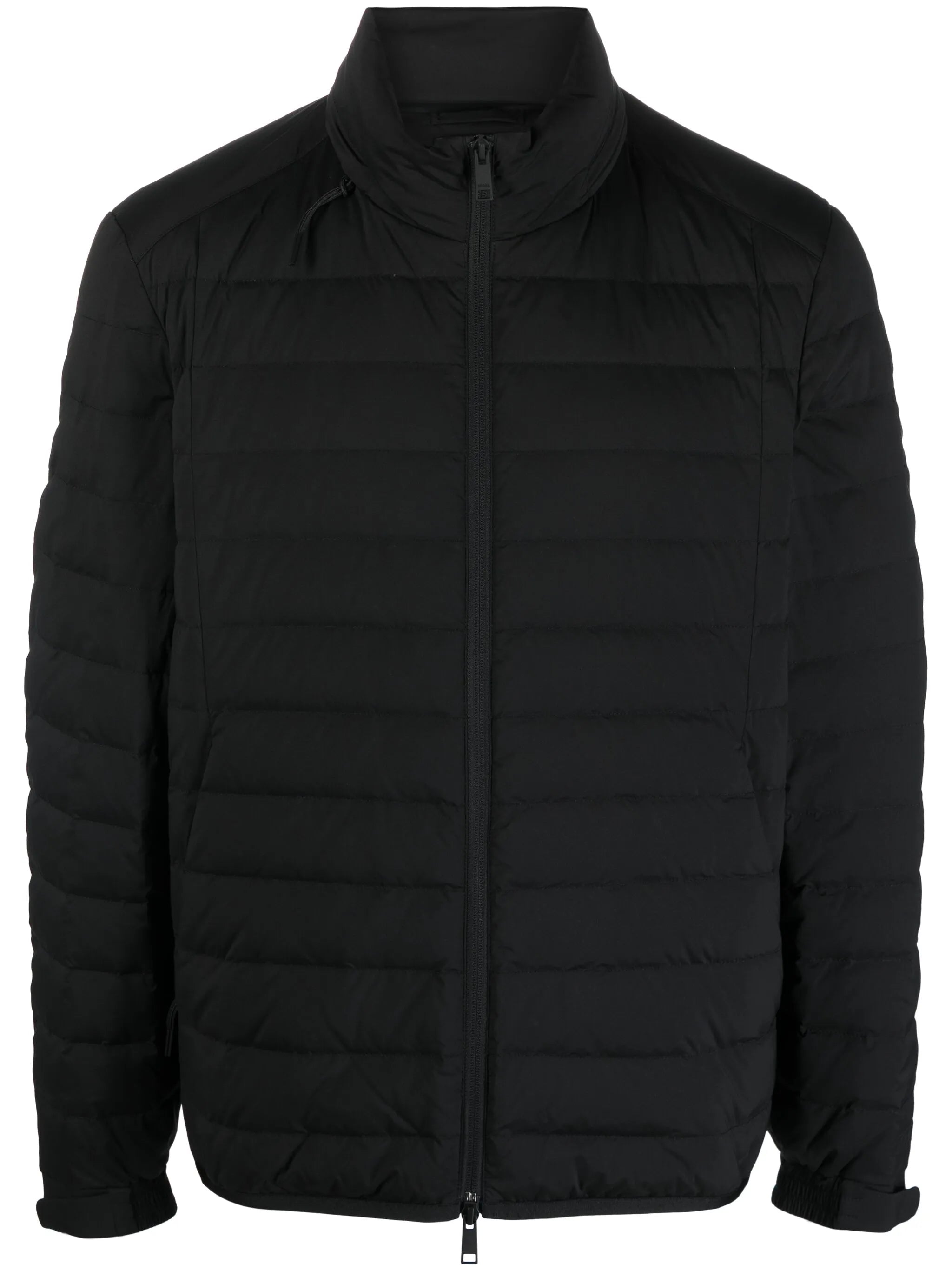 funnel-neck padded jacket