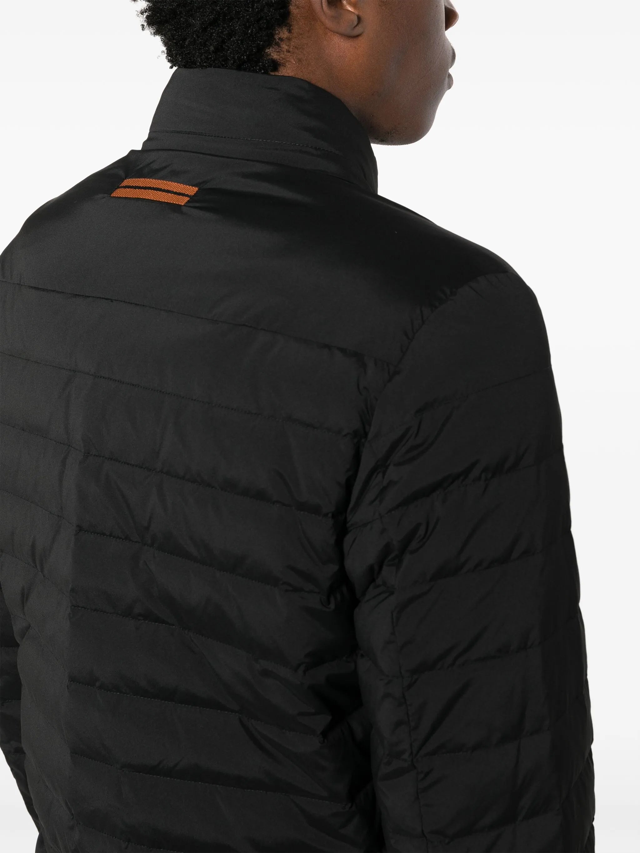 funnel-neck padded jacket