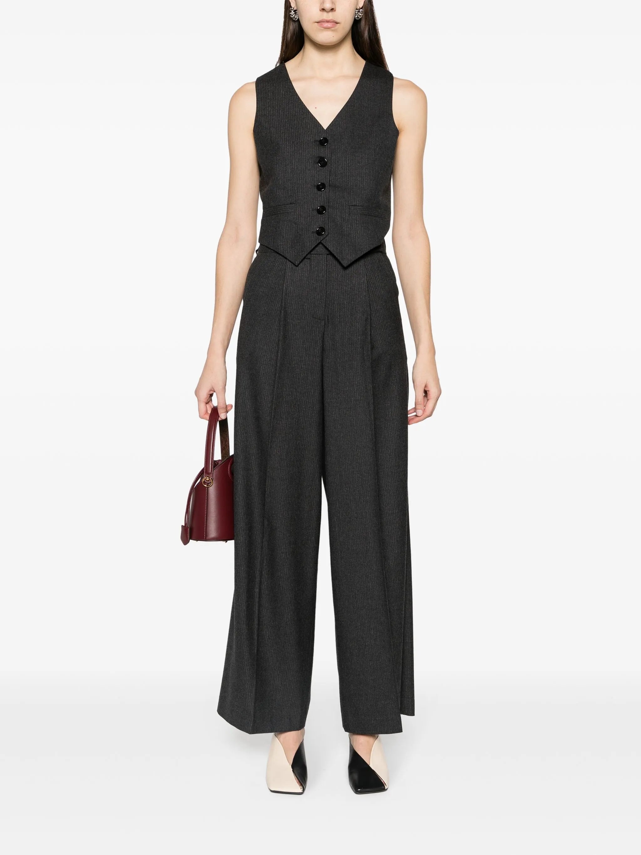 Cary wide-leg trousers