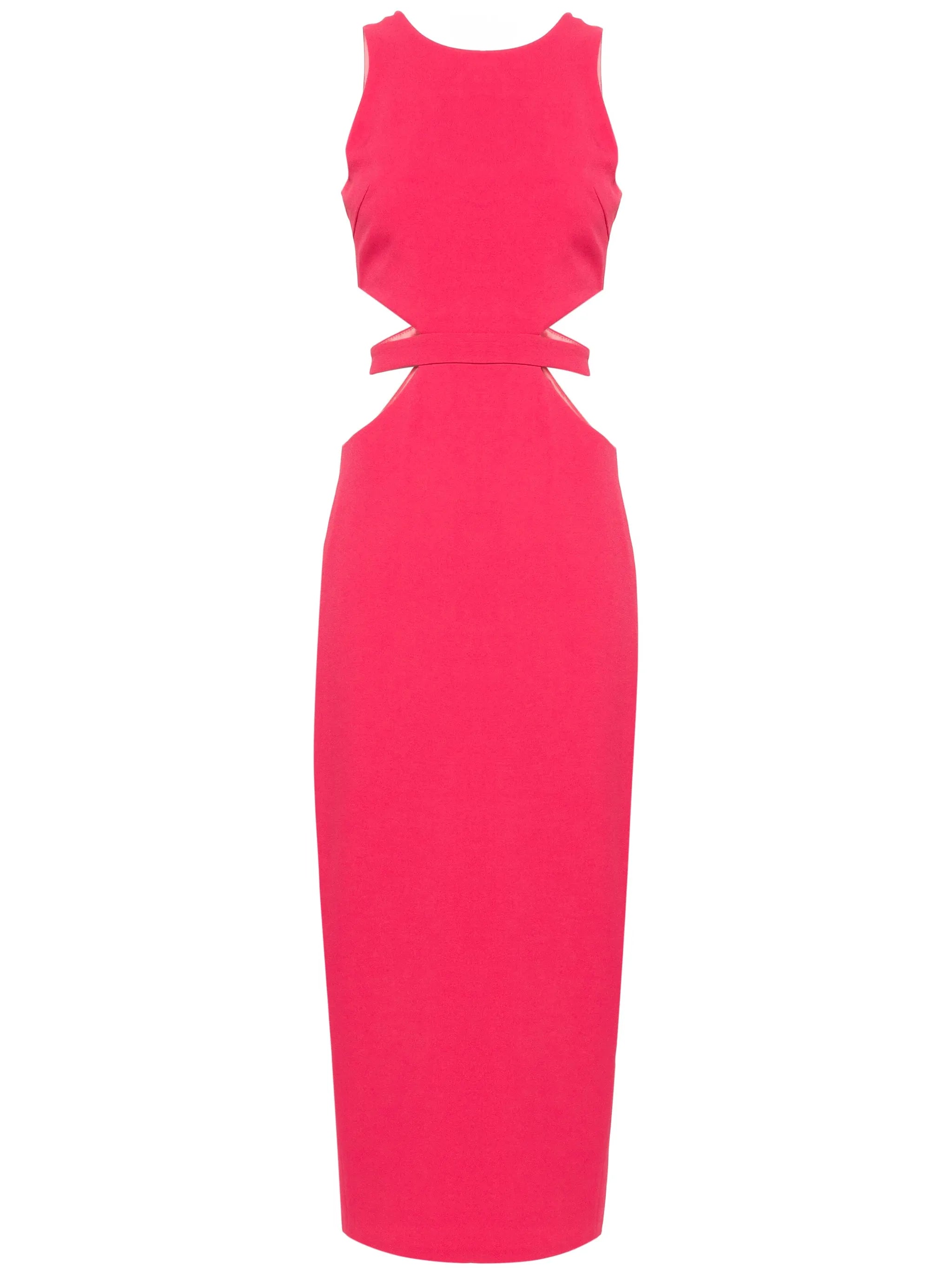 Jerry crepe midi dress