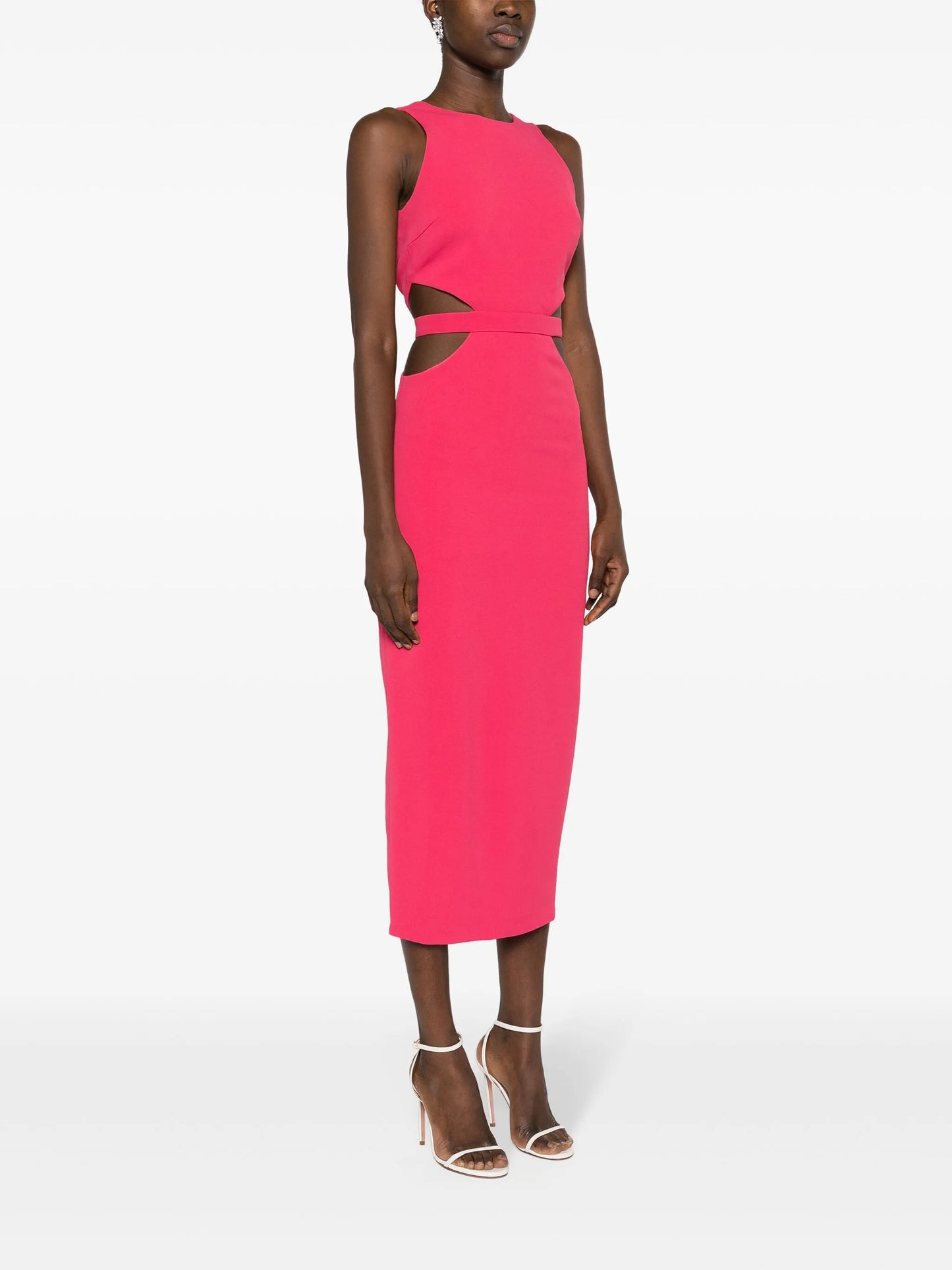 Jerry crepe midi dress