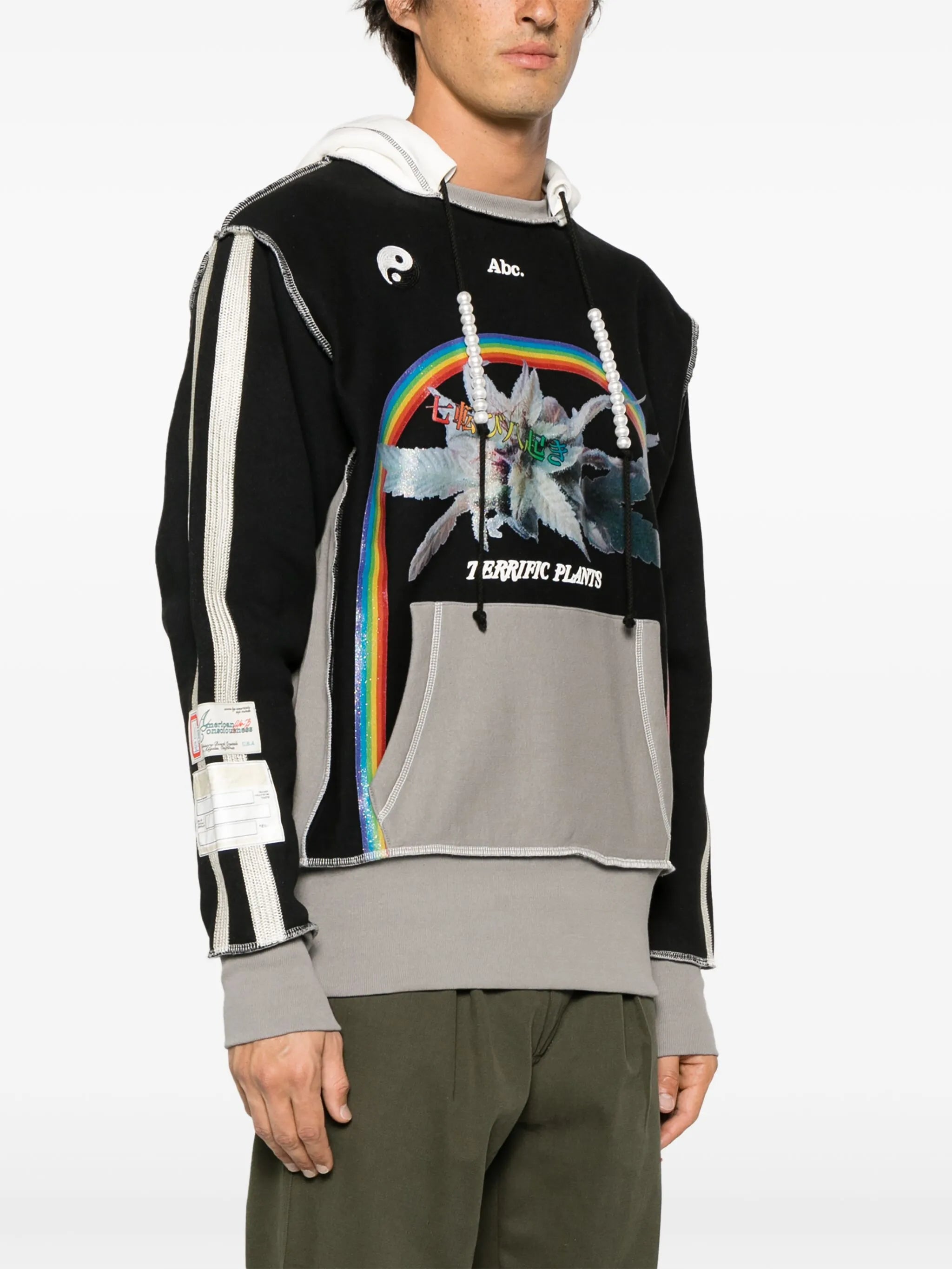 Terrific Plants graphic-print hoodie