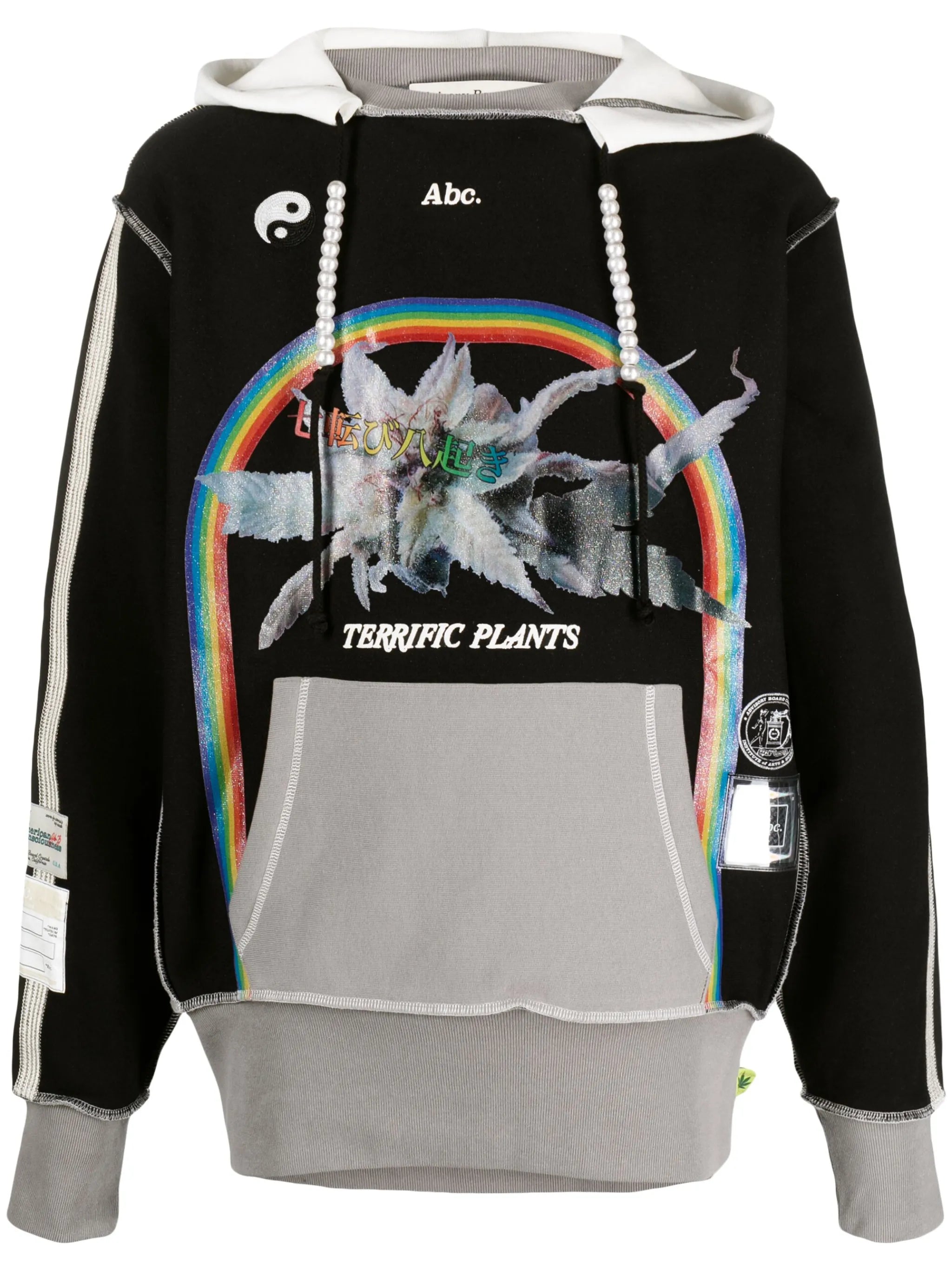Terrific Plants graphic-print hoodie