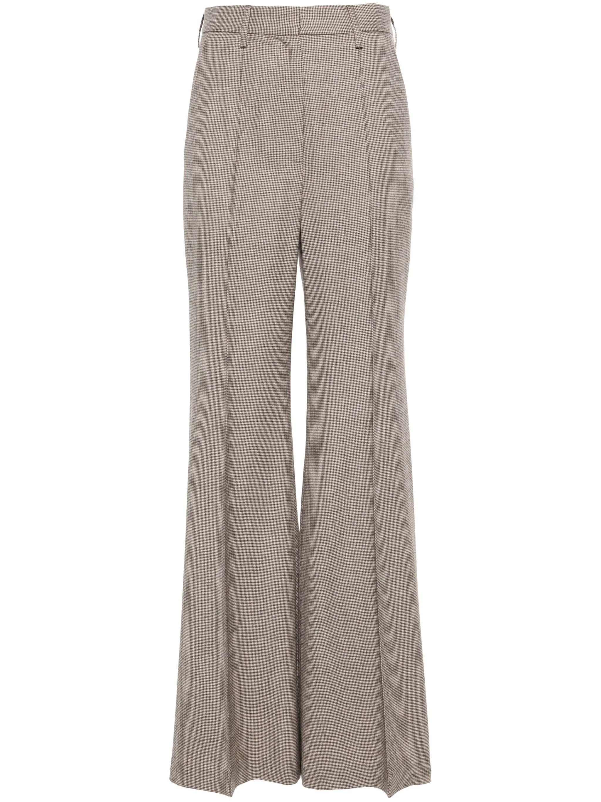 Steve flared wool trousers