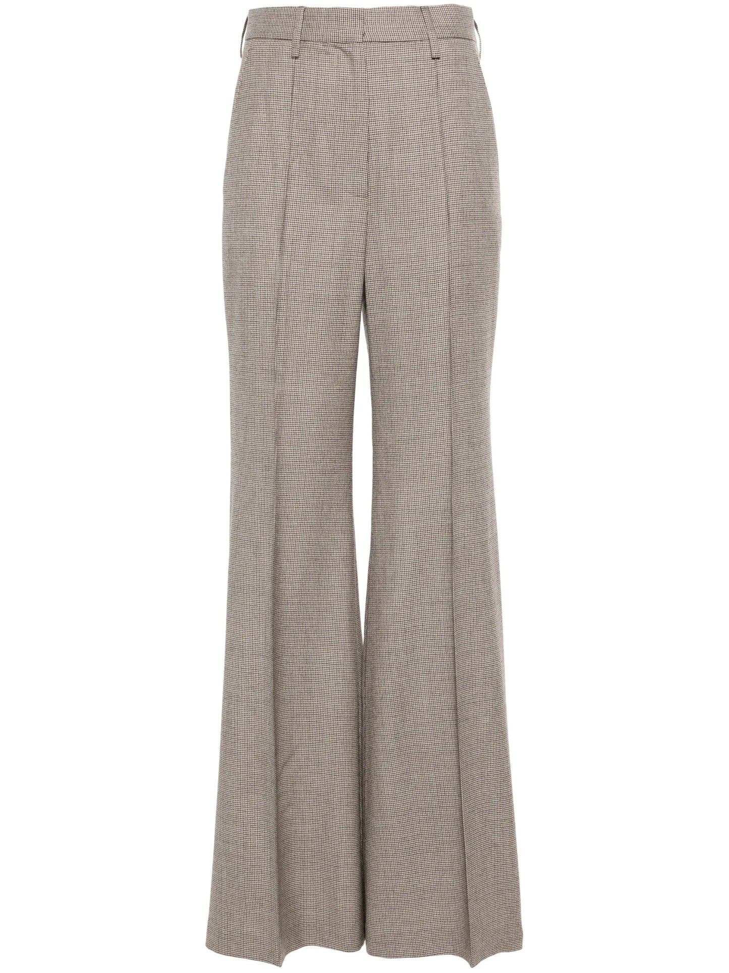 Steve flared wool trousers