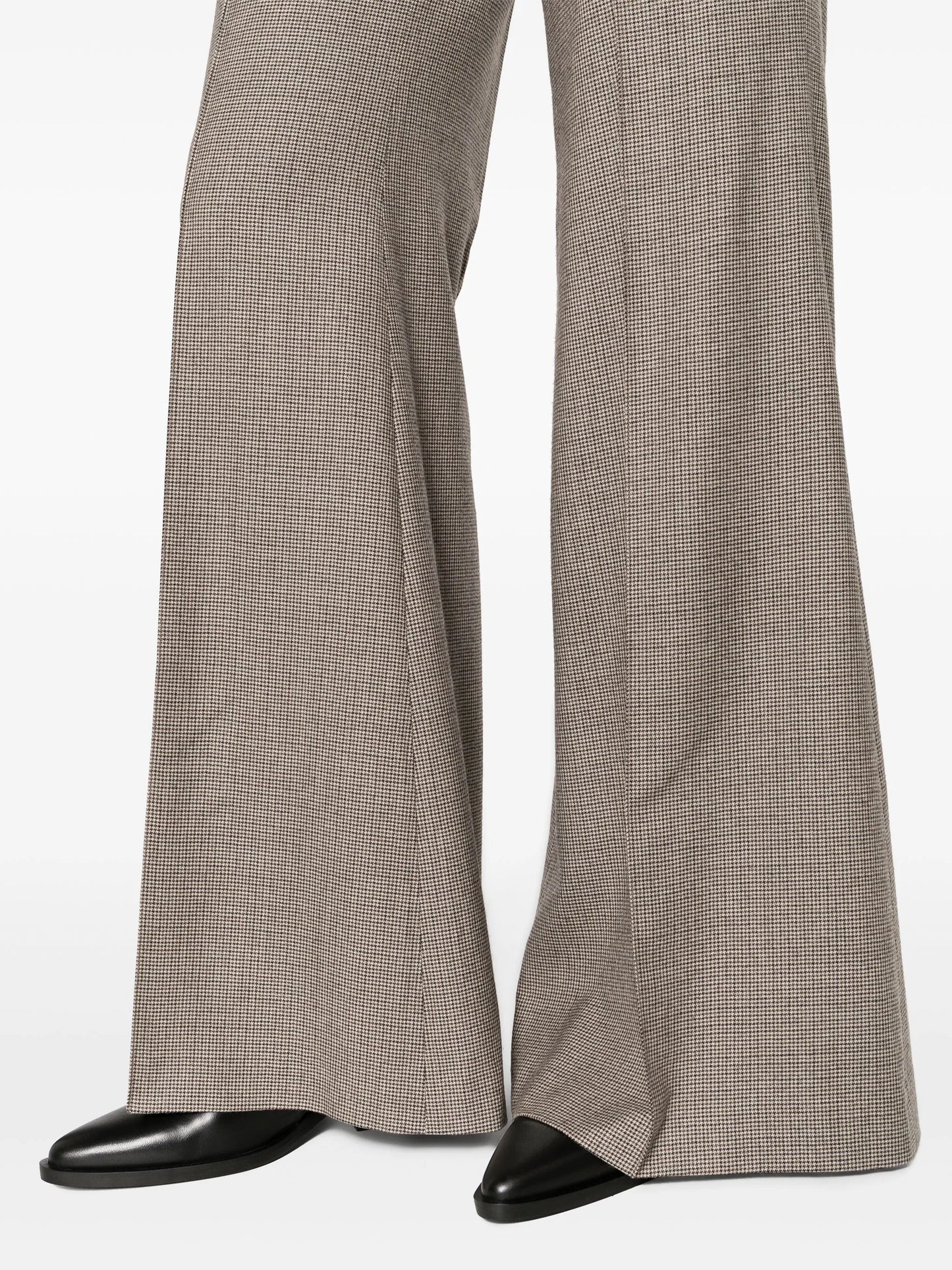 Steve flared wool trousers