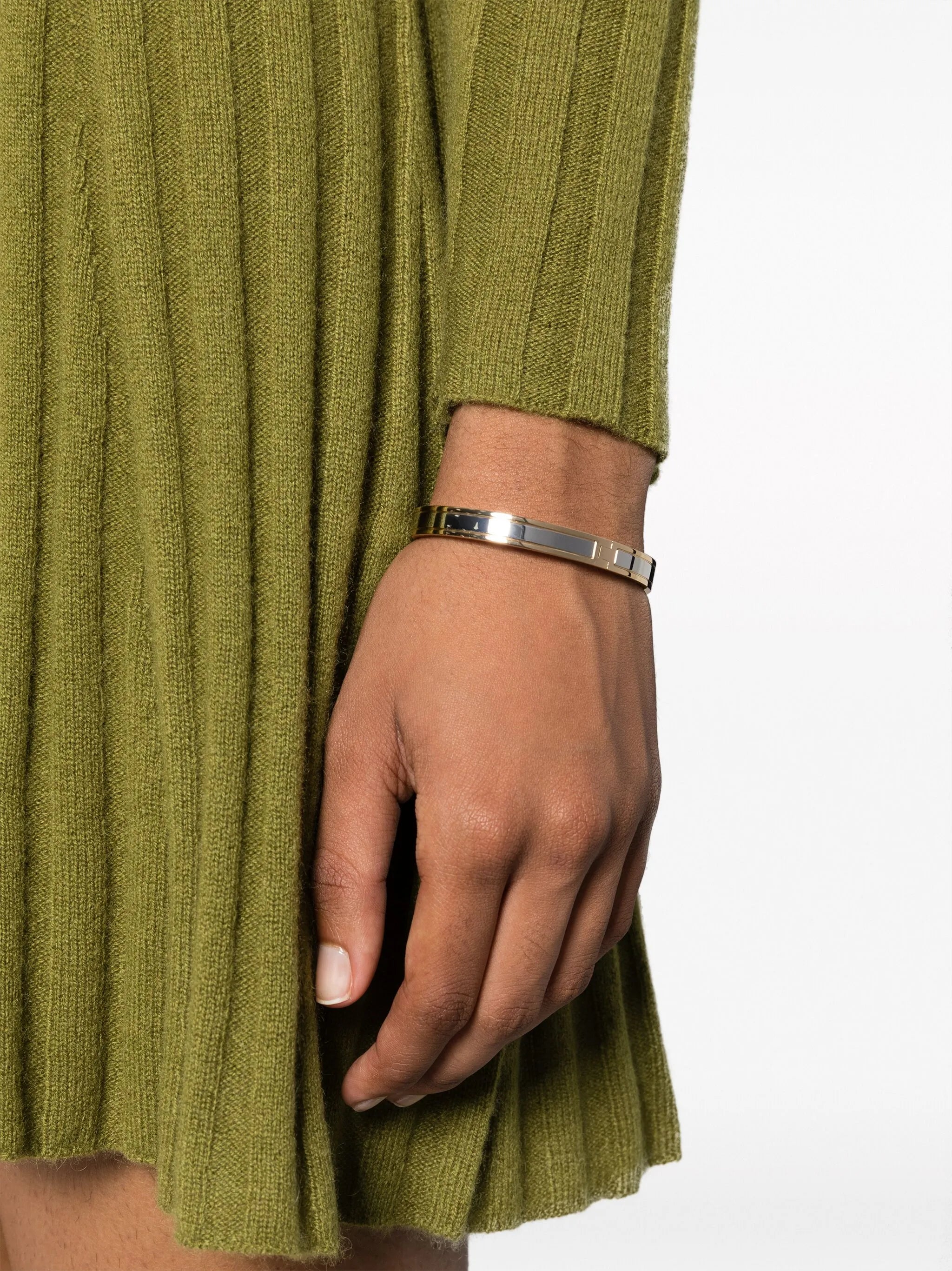 Kira 7mm Double T bracelet