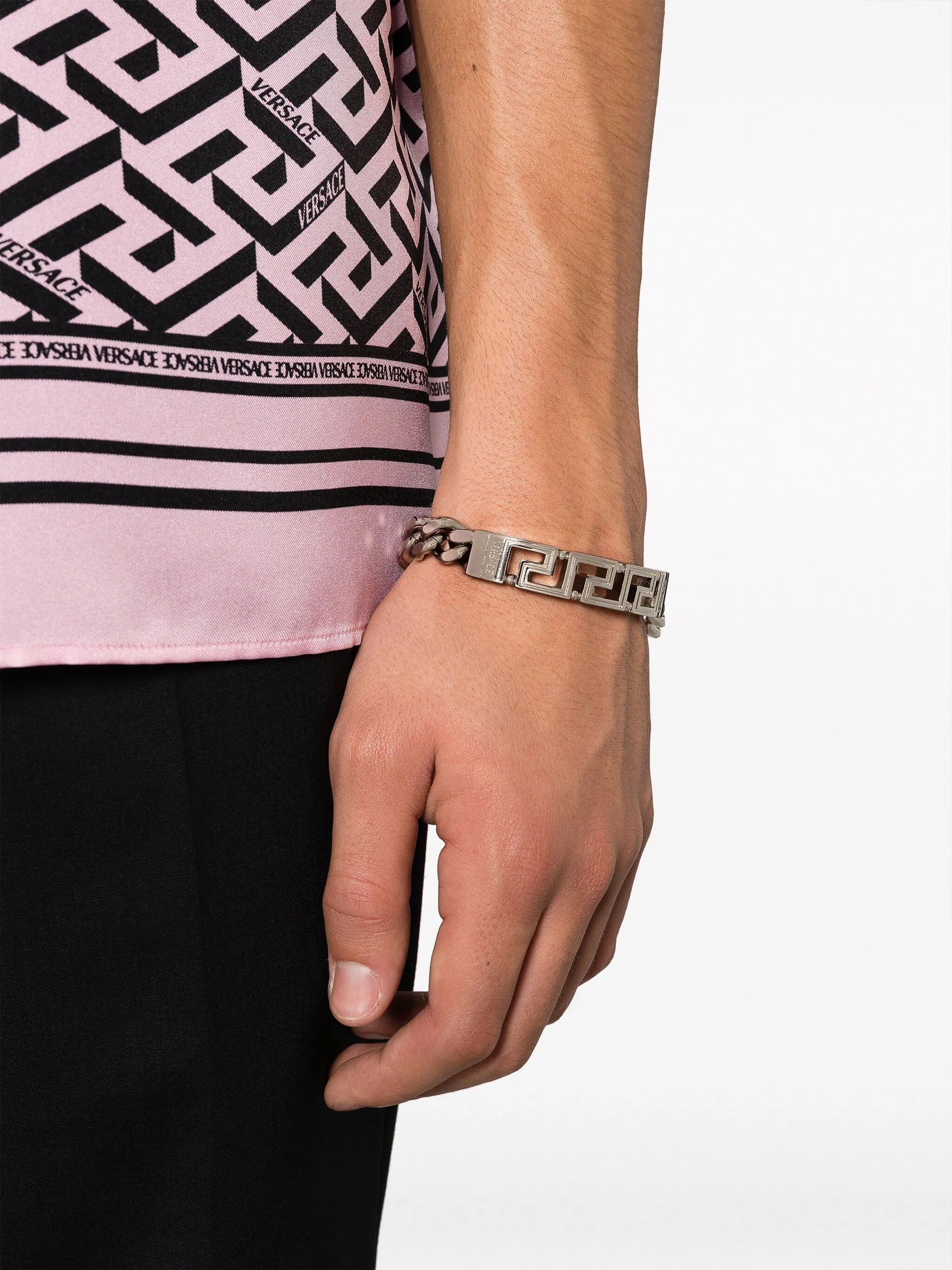 Greca chain bracelet