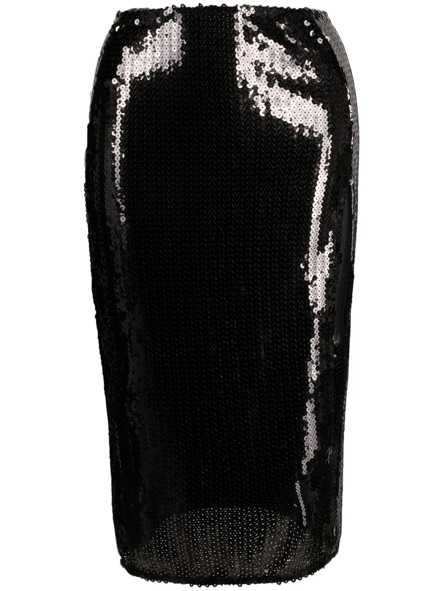 sequinned midi skirt