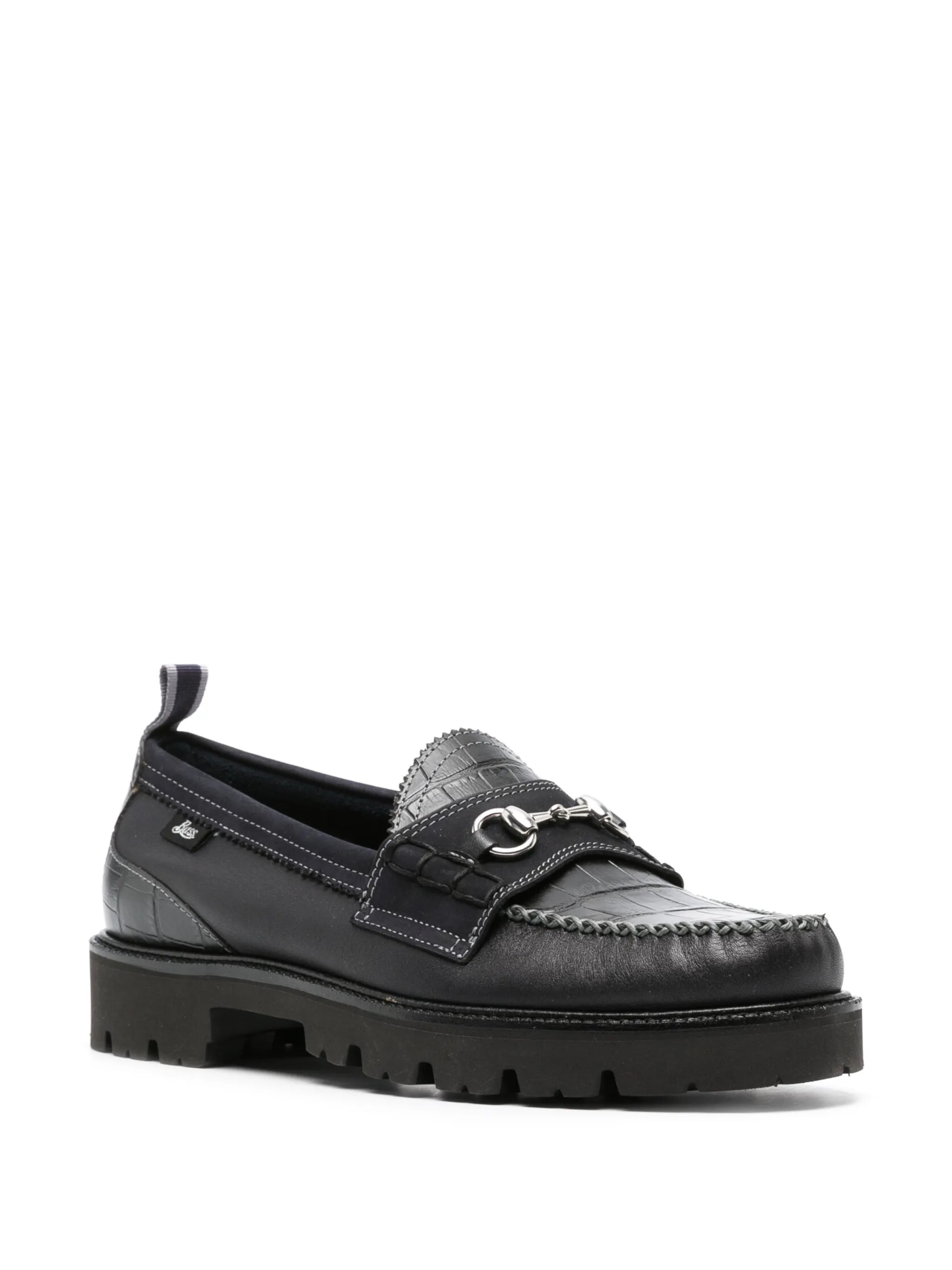 x Nicholas Daley leather loafers