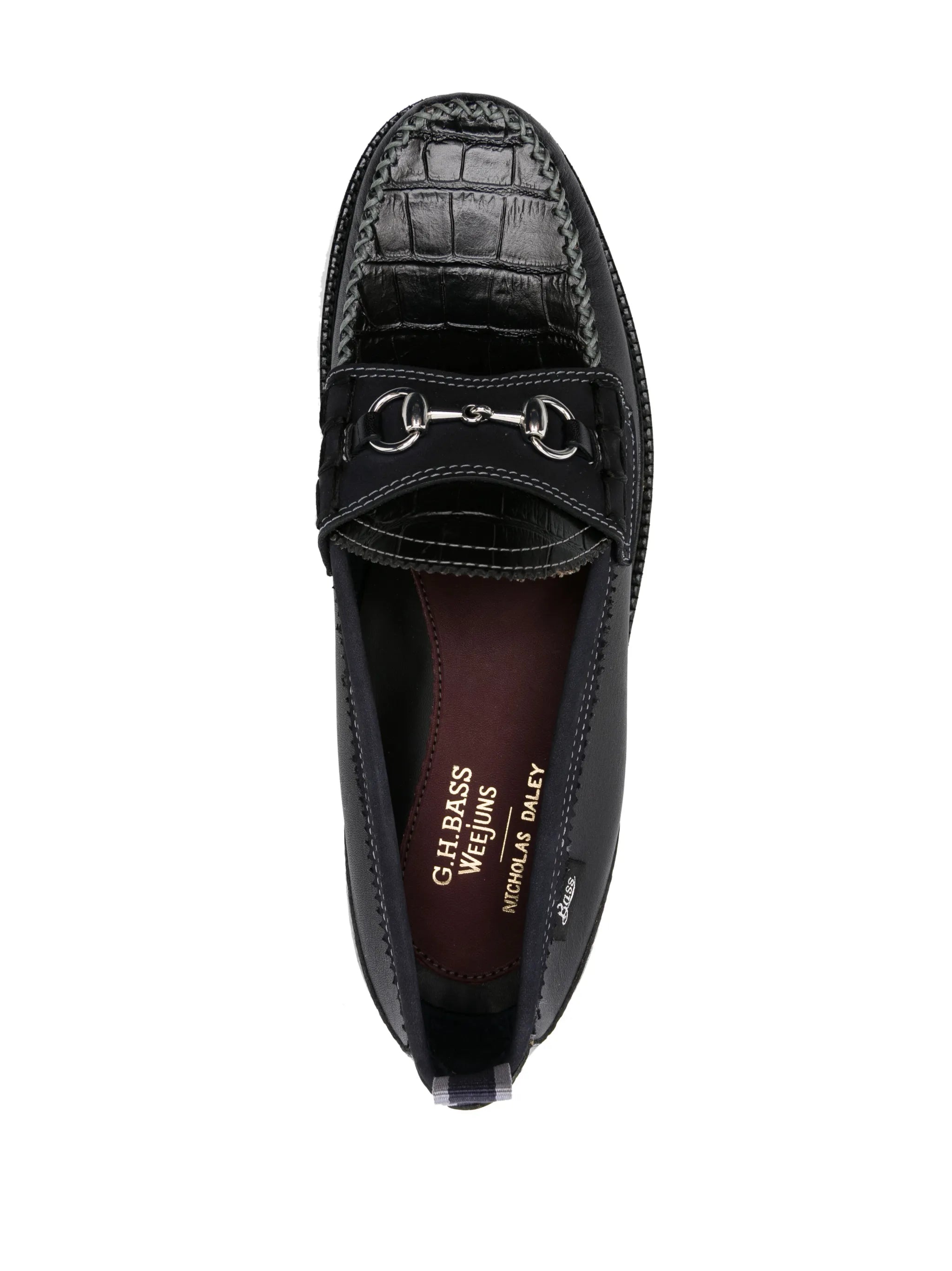 x Nicholas Daley leather loafers