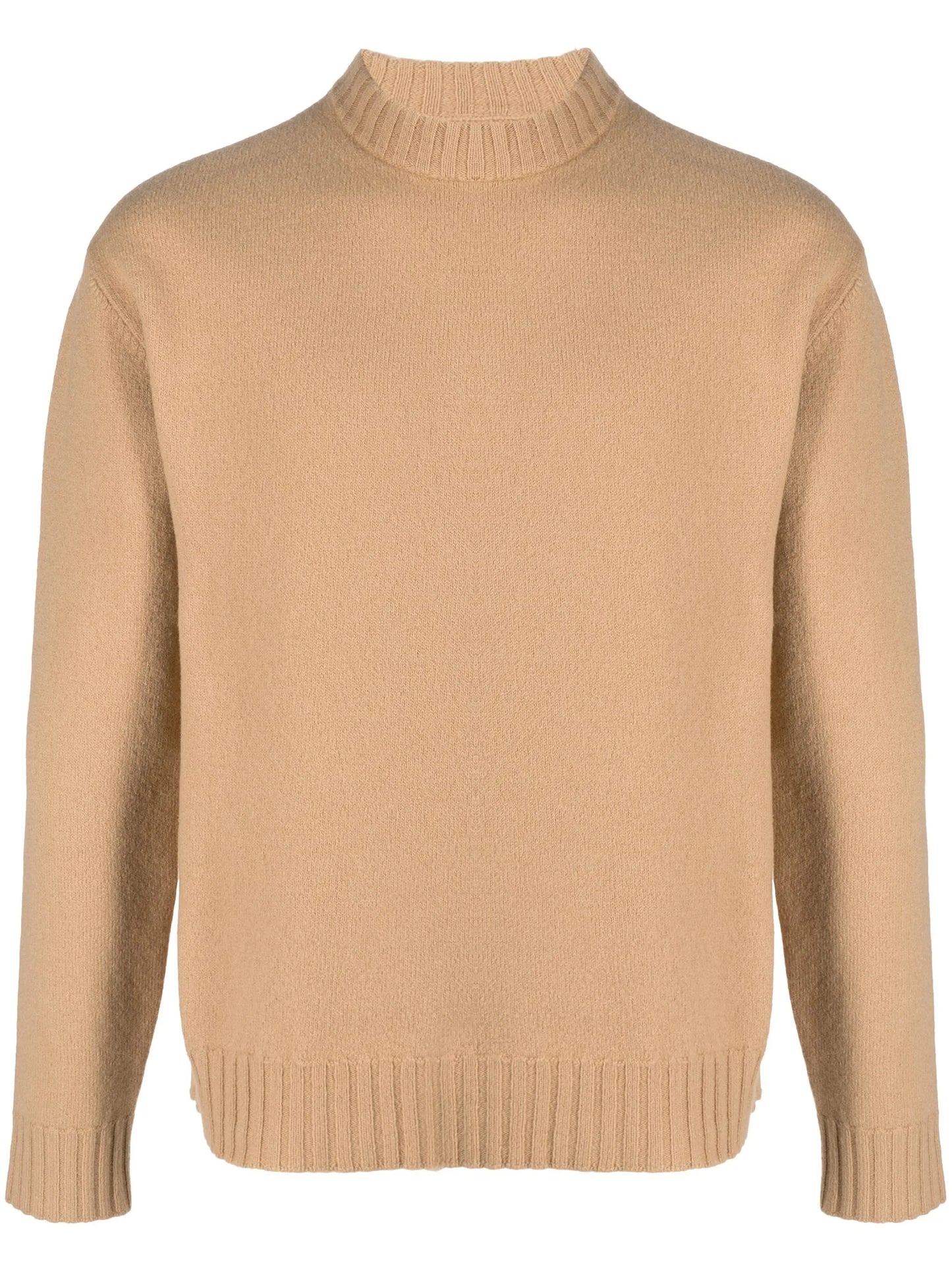 crew-neck merino wool jumper