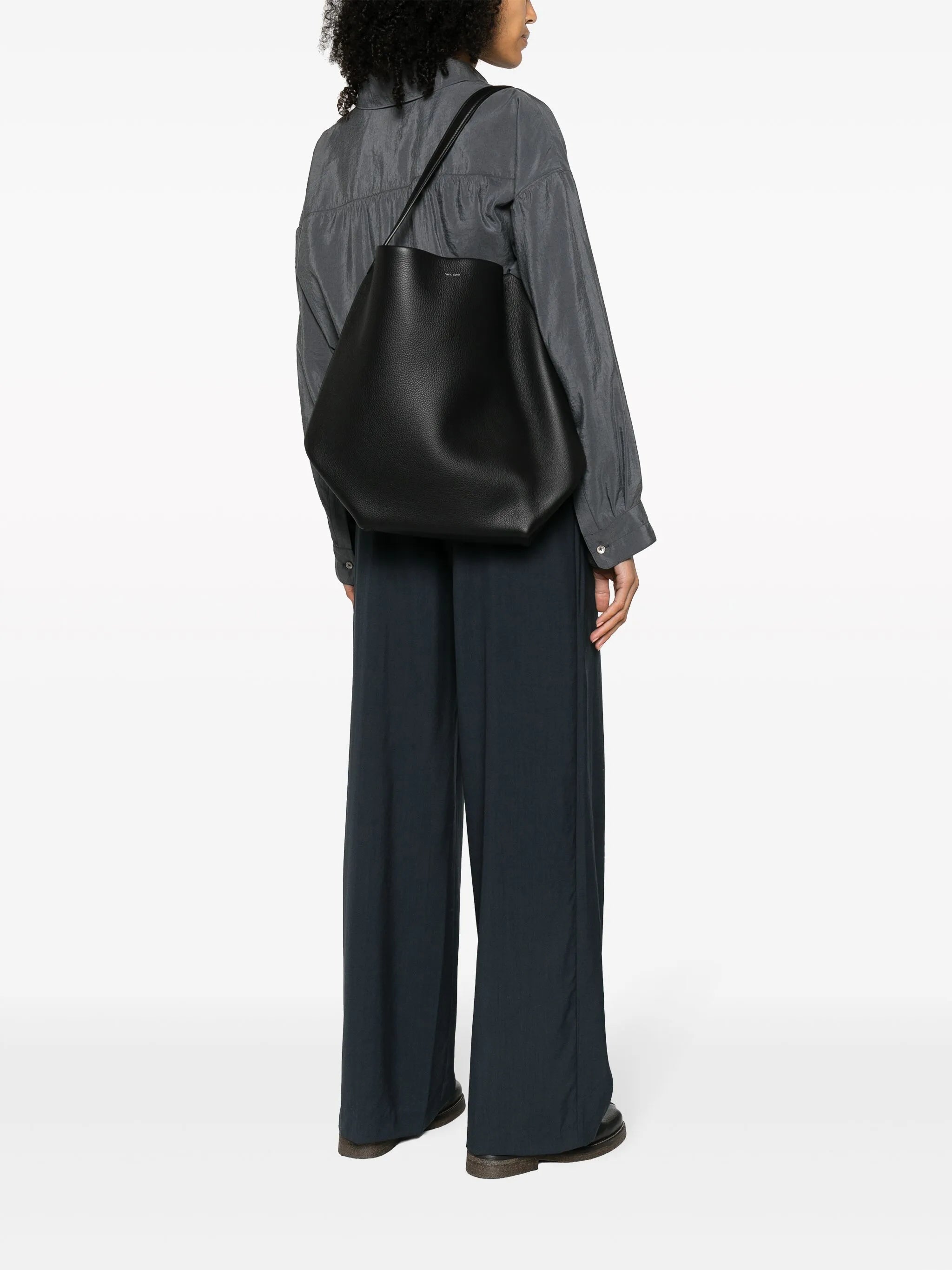 large Park leather tote bag