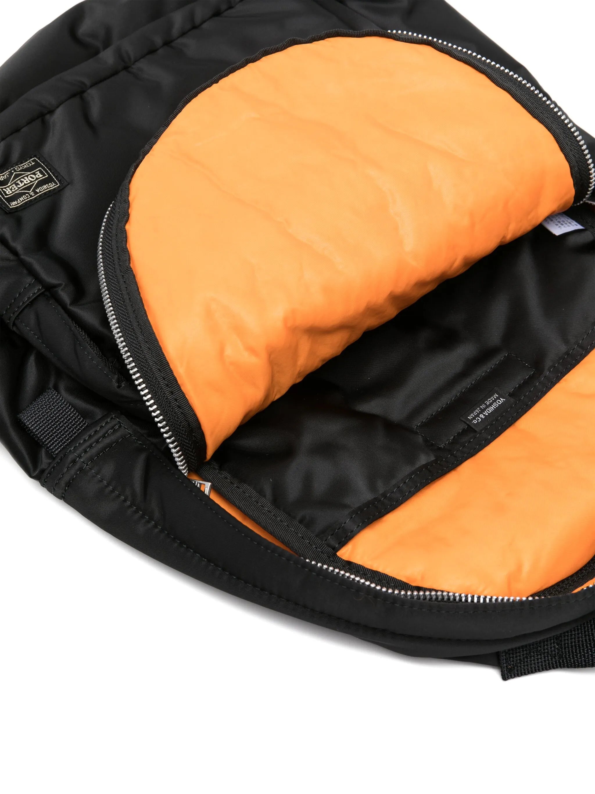 logo-patch canvas backpack