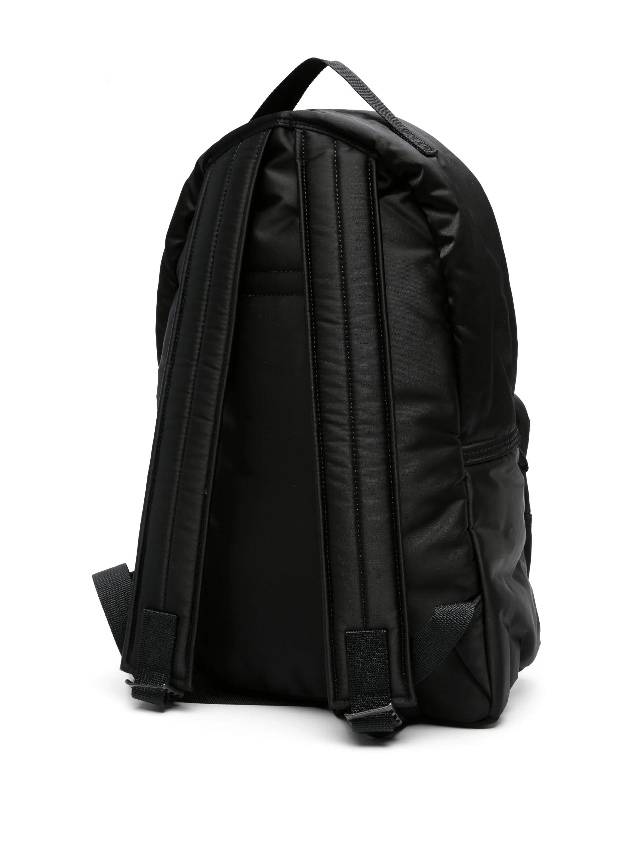 logo-patch canvas backpack