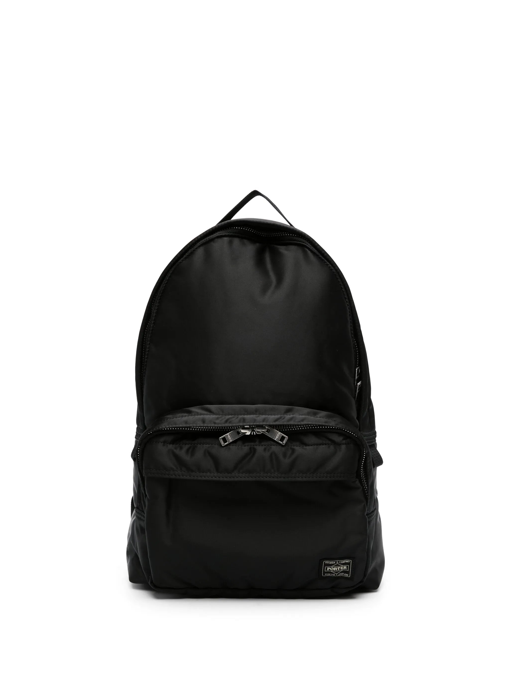 logo-patch canvas backpack