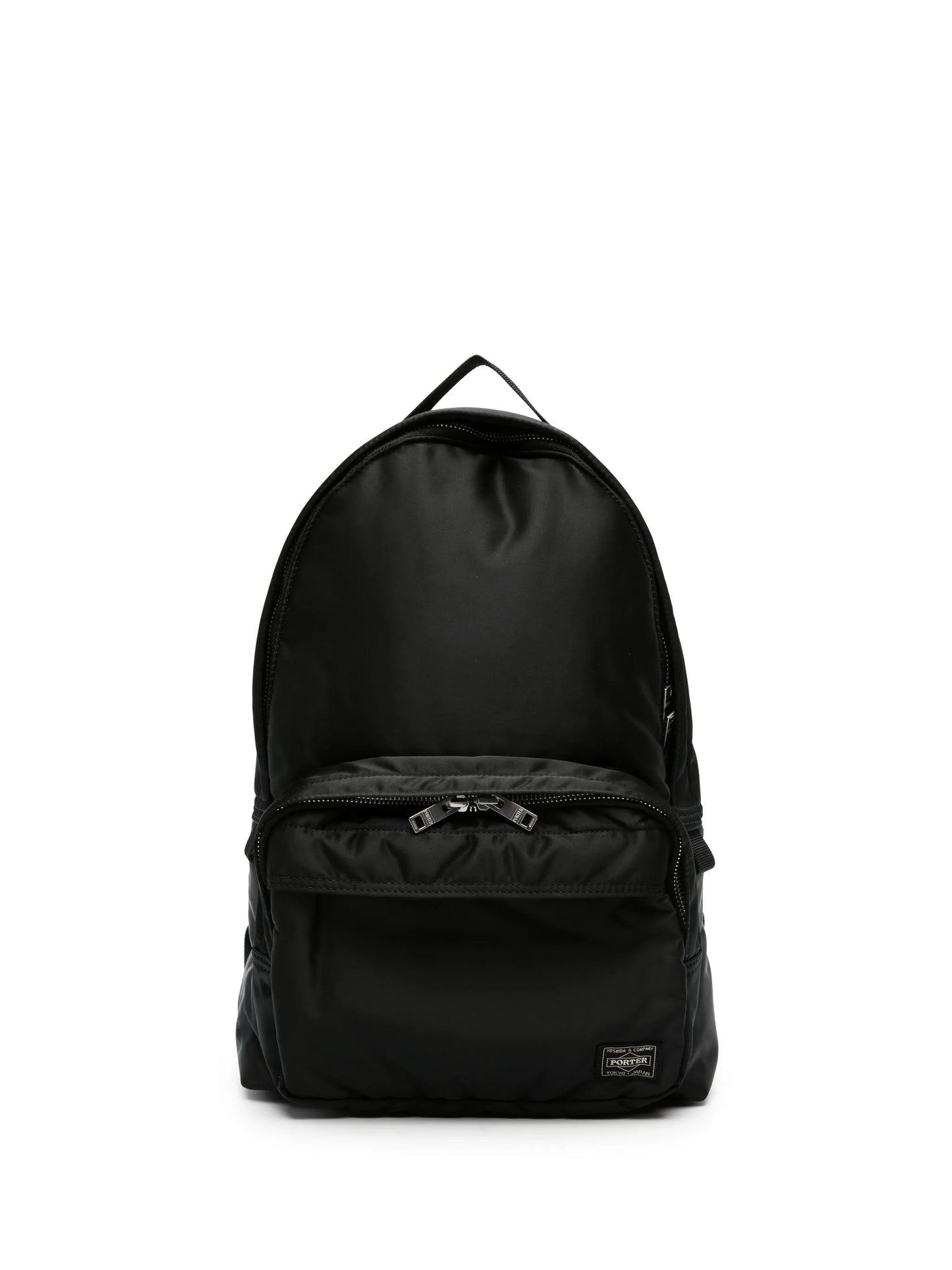 logo-patch canvas backpack