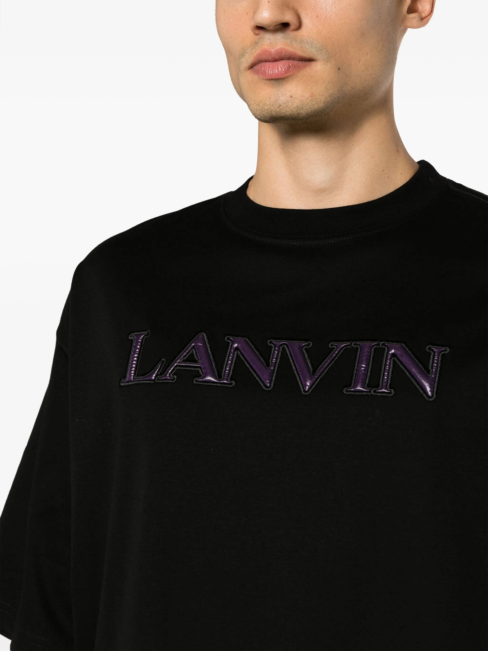 logo-appliqué cotton T-shirt