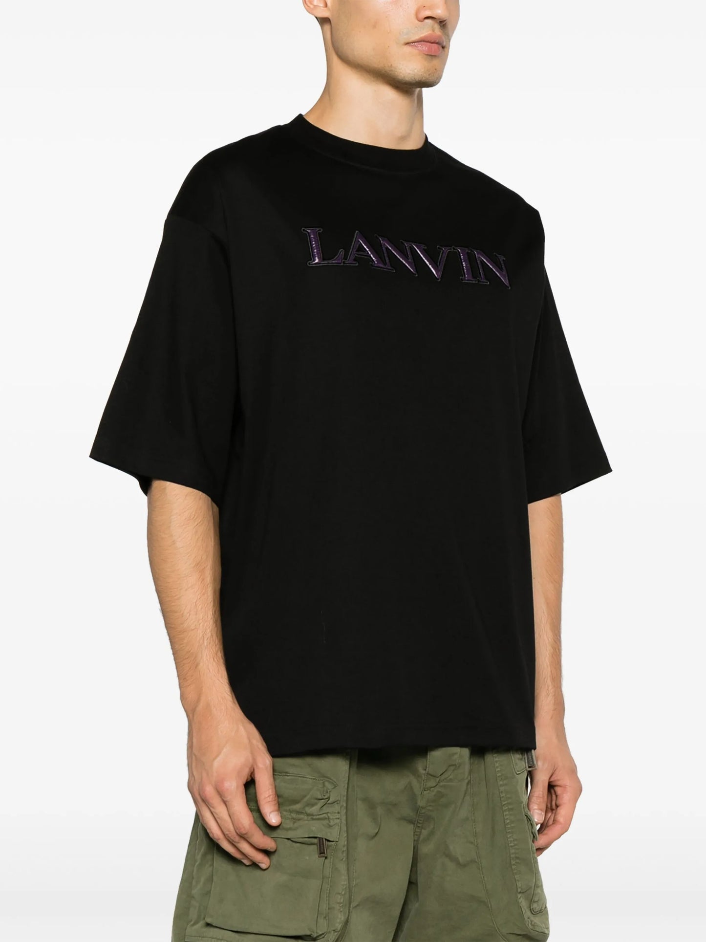 logo-appliqué cotton T-shirt