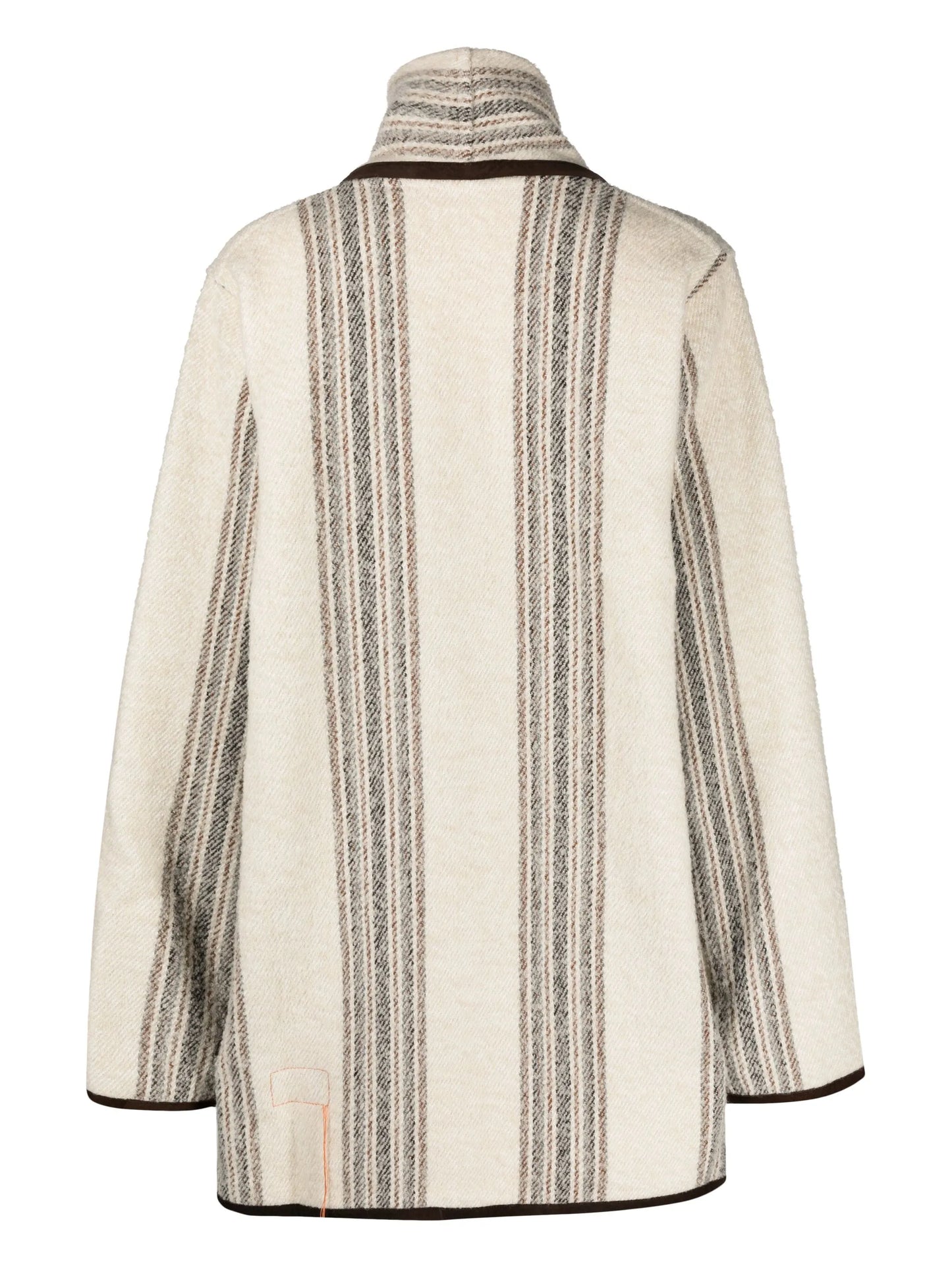 open-front knitted caridgan