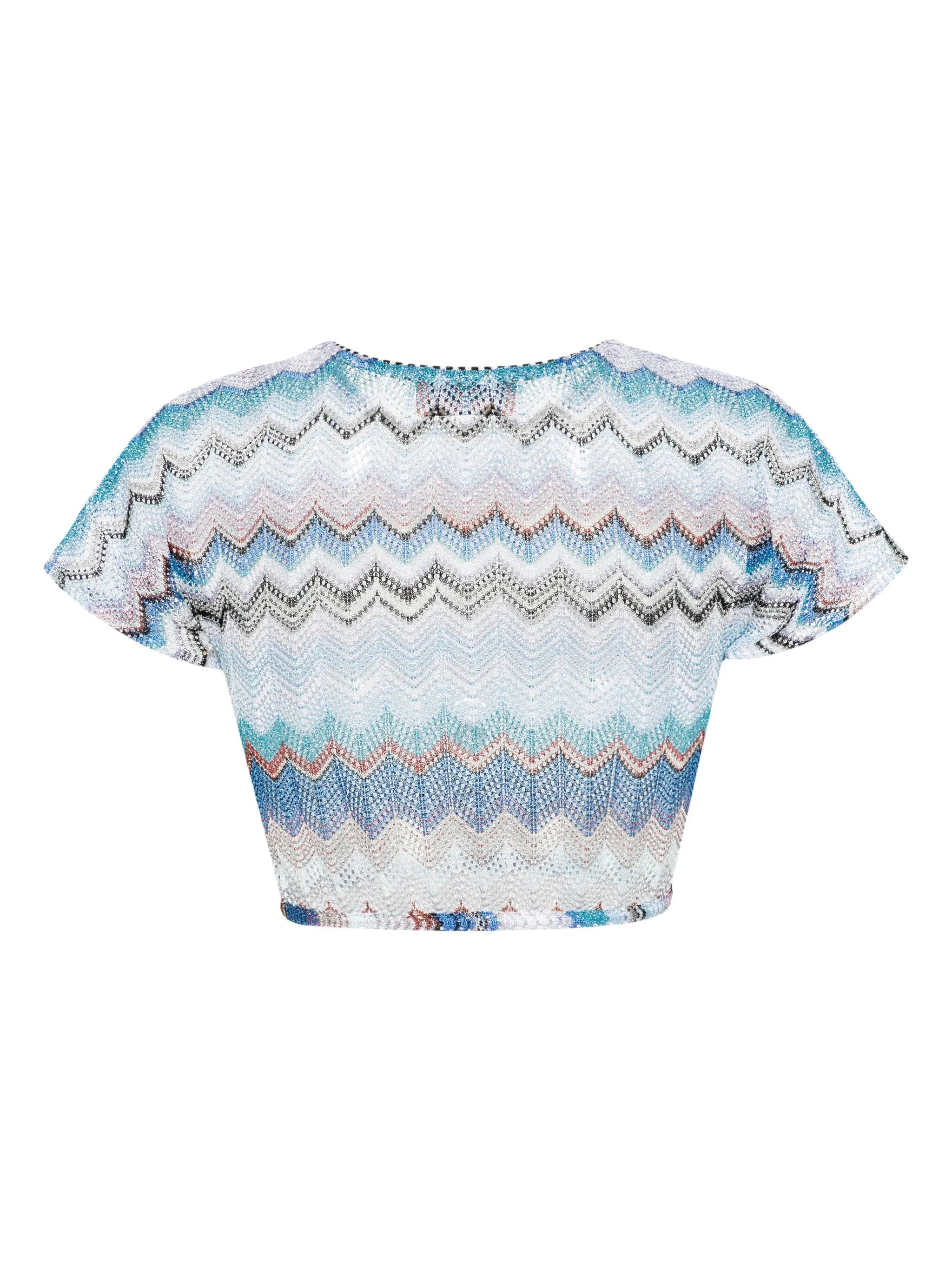 zigzag crop top