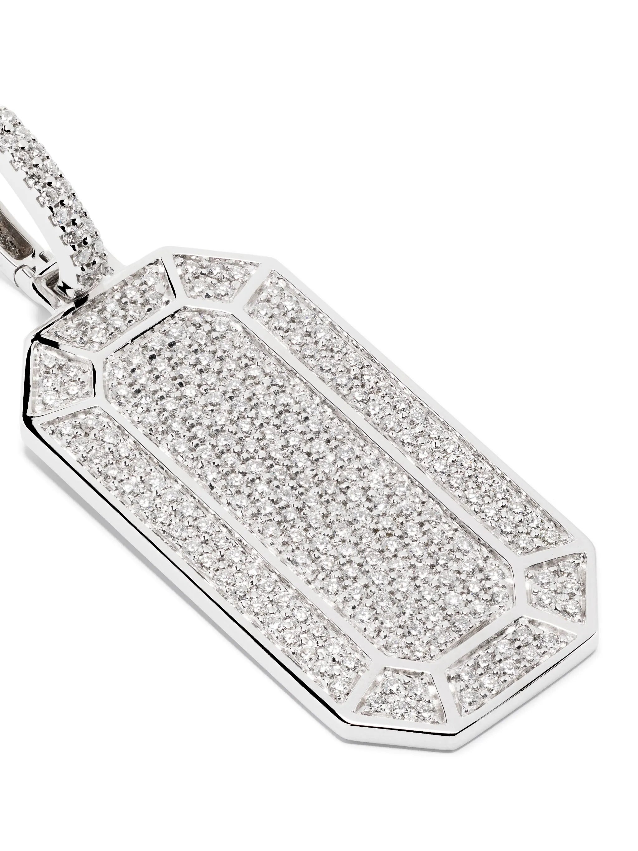 18kt white-gold Tokyo Big diamond earring