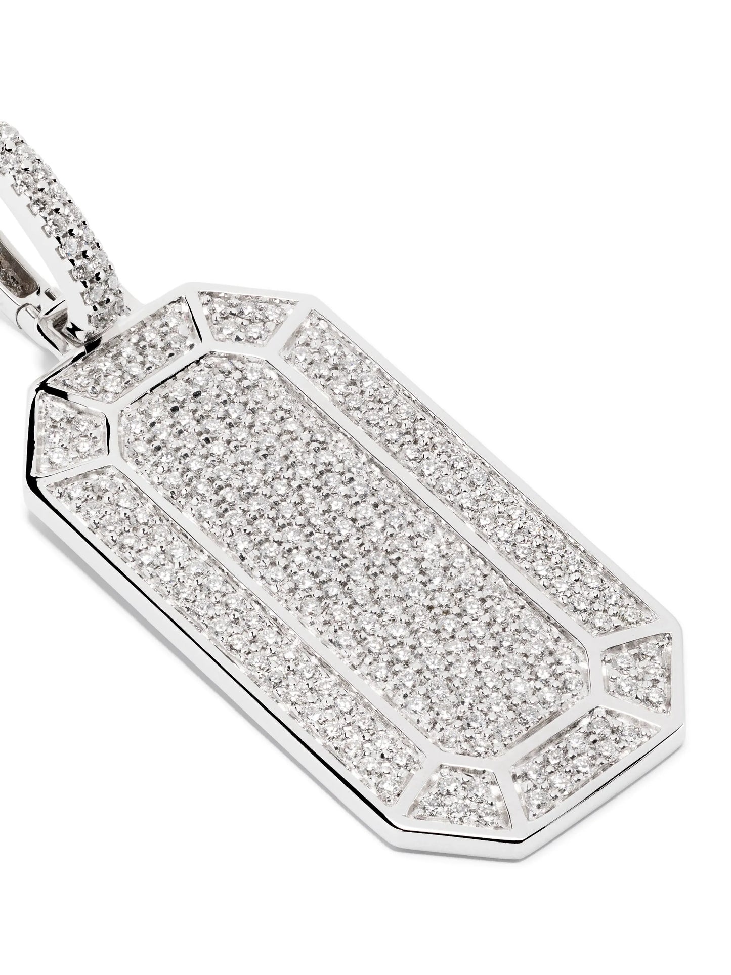 18kt white-gold Tokyo Big diamond earring