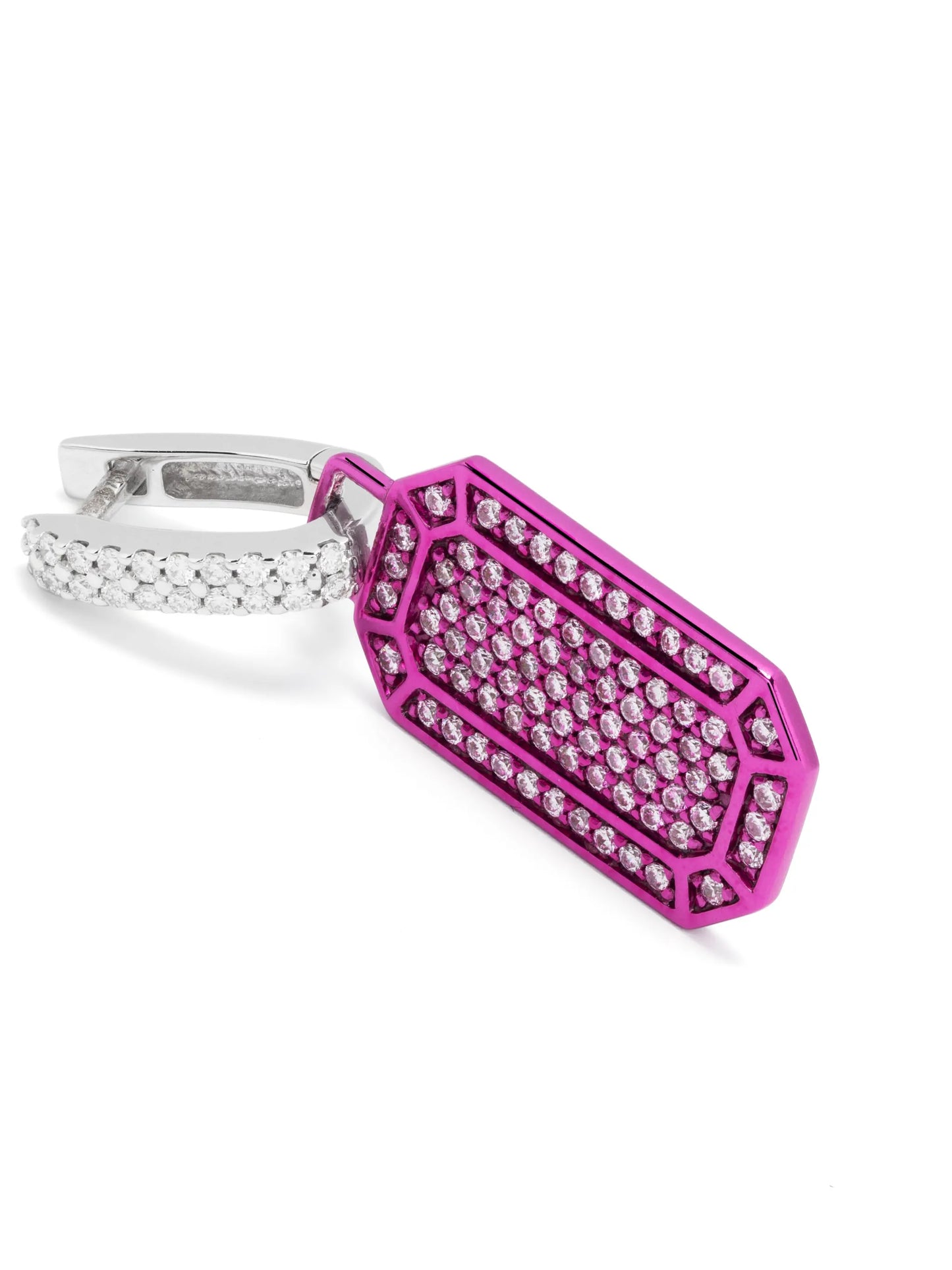 18kt white gold small Tokyo diamond earring